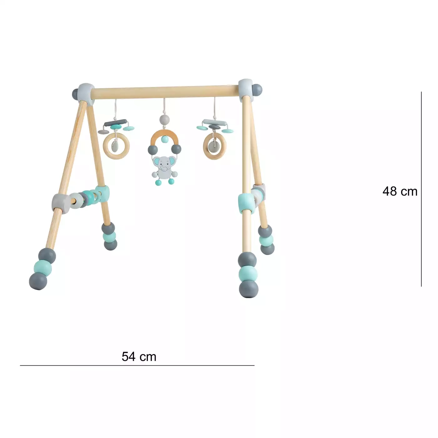 Spielbögen, bieco, Grau – Produktansicht
