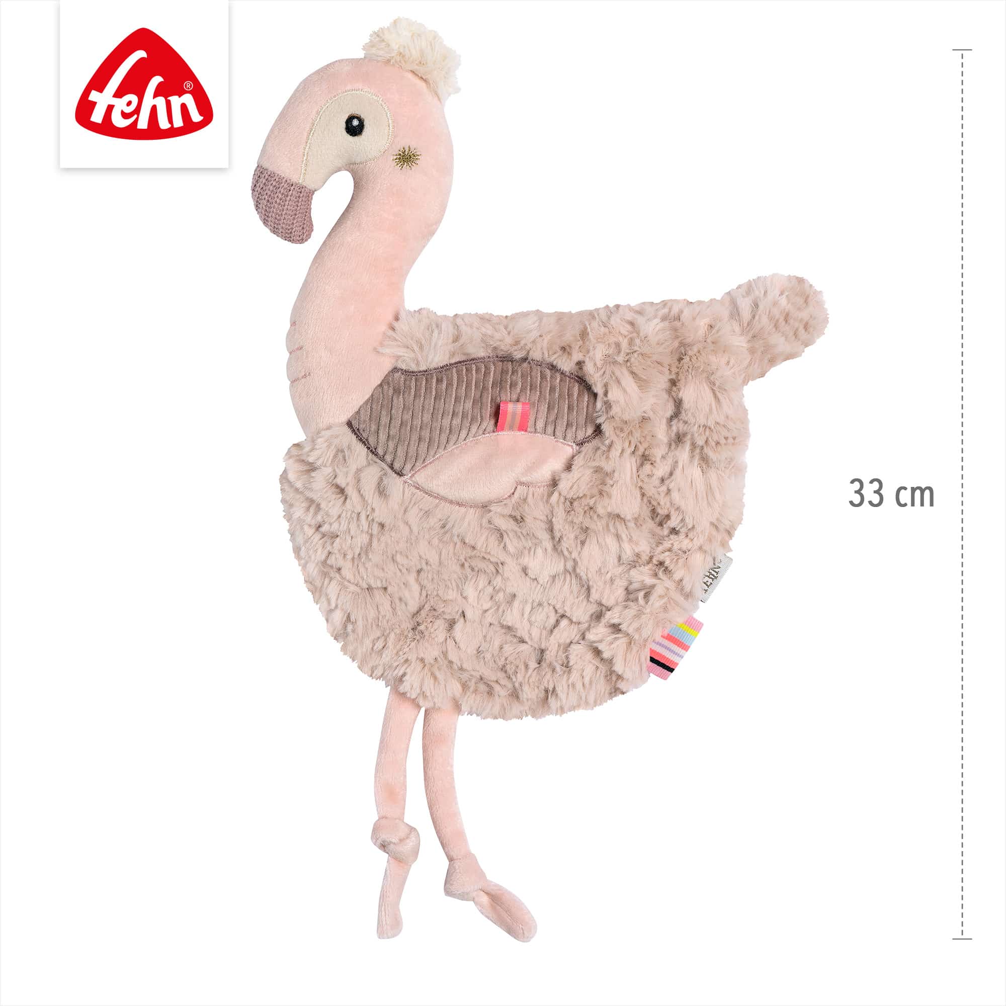 Schmusetücher, fehn, Pink – Produktansicht