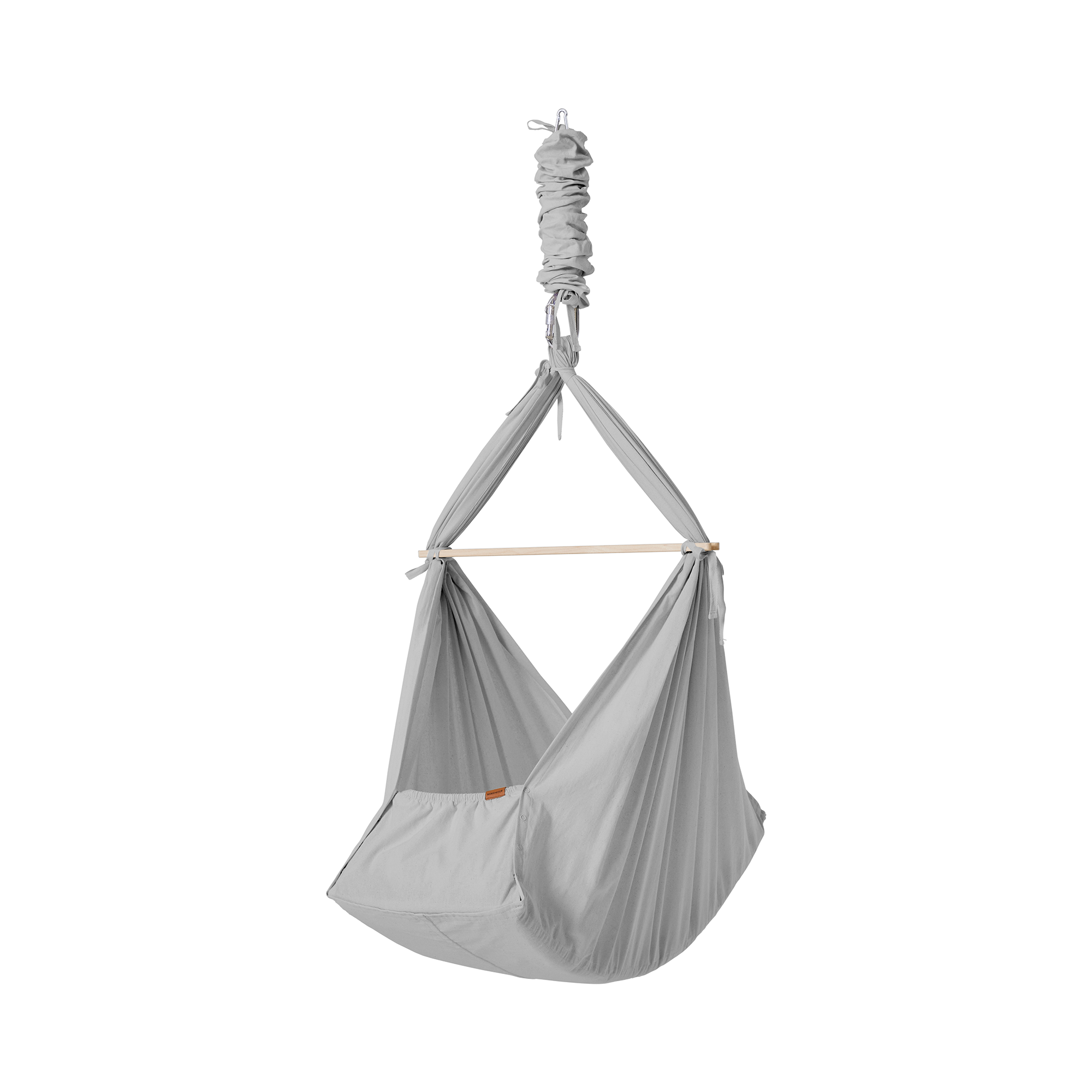 Federwiege, MEMBANTU, Grau – Produktansicht