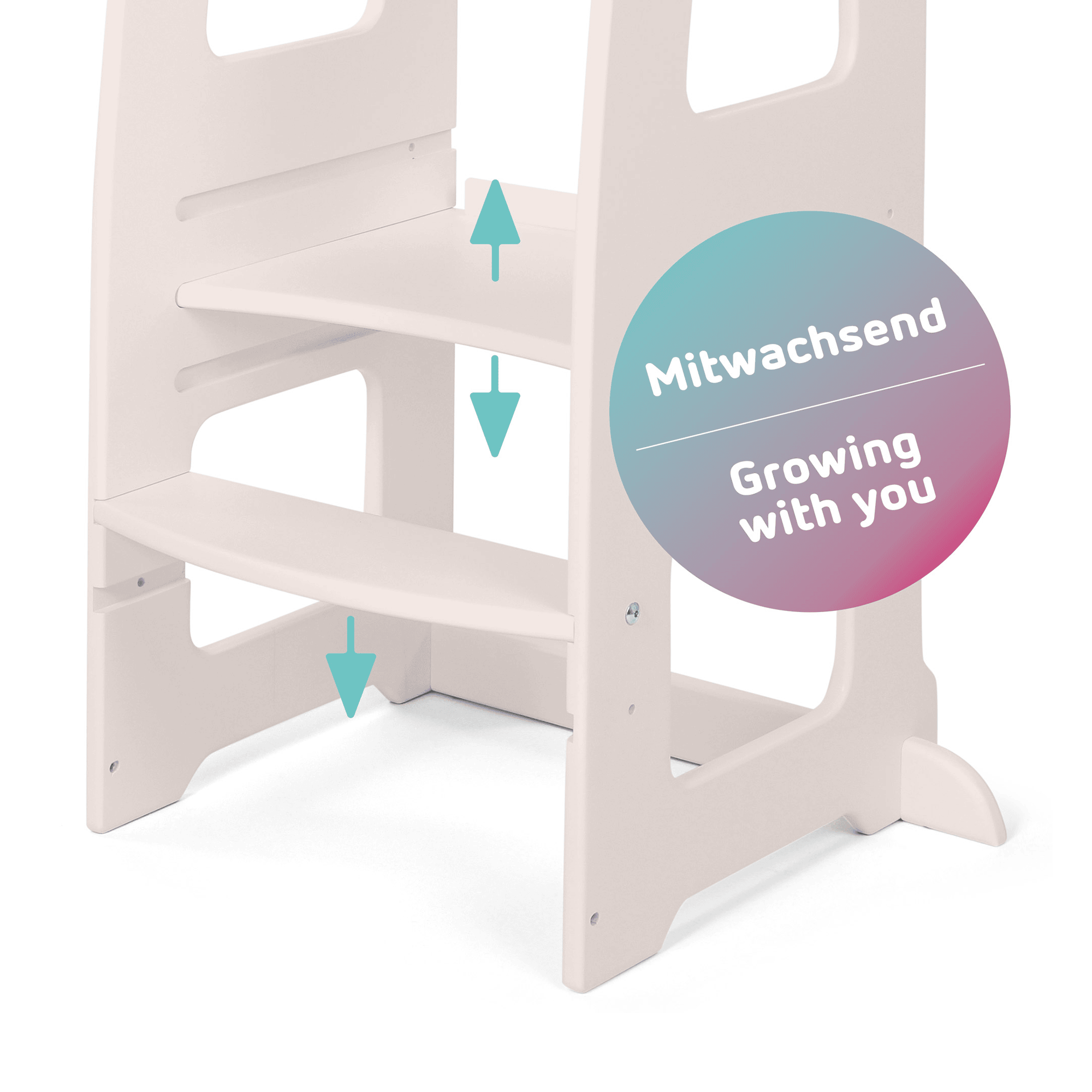 Lerntürme, babybay, Beige – Produktansicht
