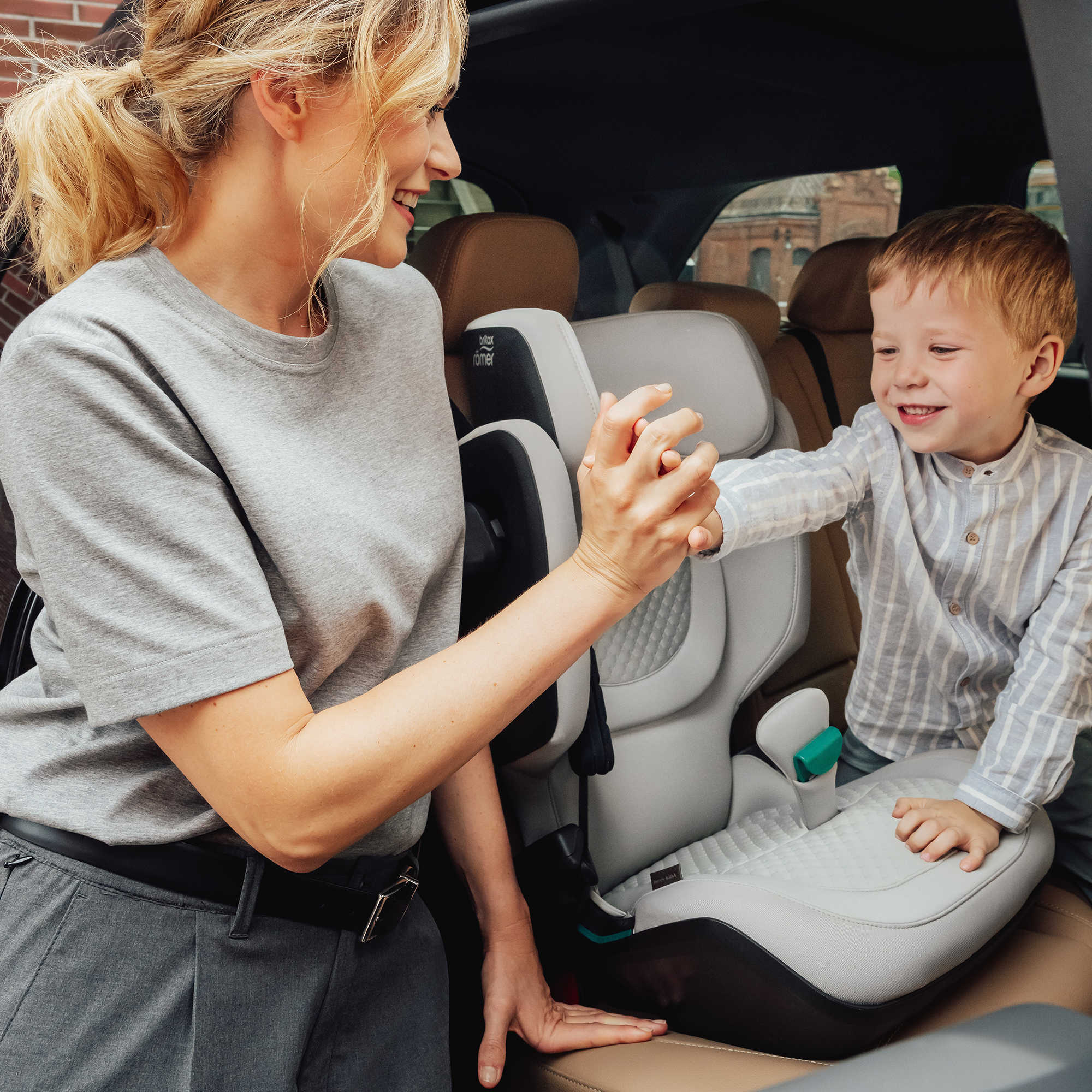 Kindersitze 15-36 kg, Gruppe 2/3, Britax Diamond, Grau – Produktansicht