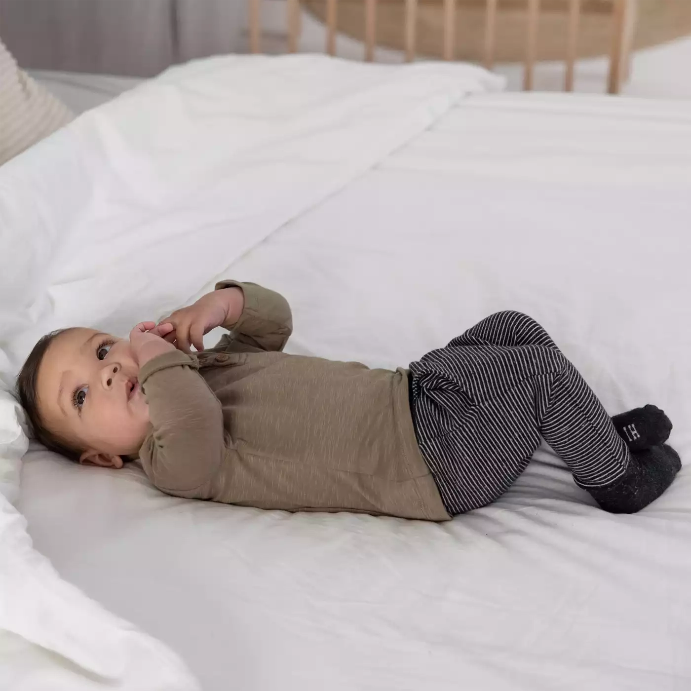 Lange Hosen, FEETJE, Grau – Besonderheit: Organic Cotton
