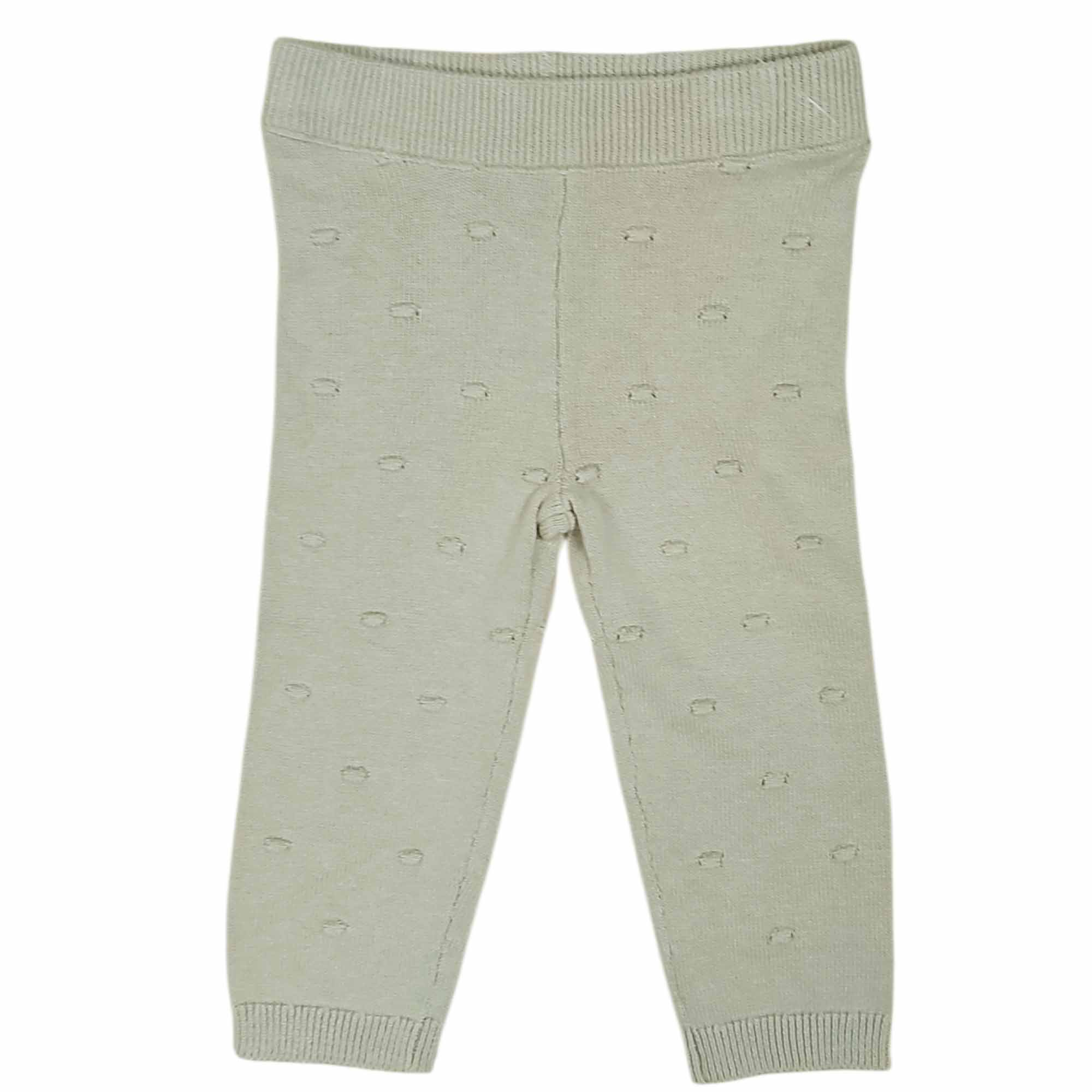 Strickhosen, LITTLE, Beige – Besonderheit: aus 100% Baumwolle