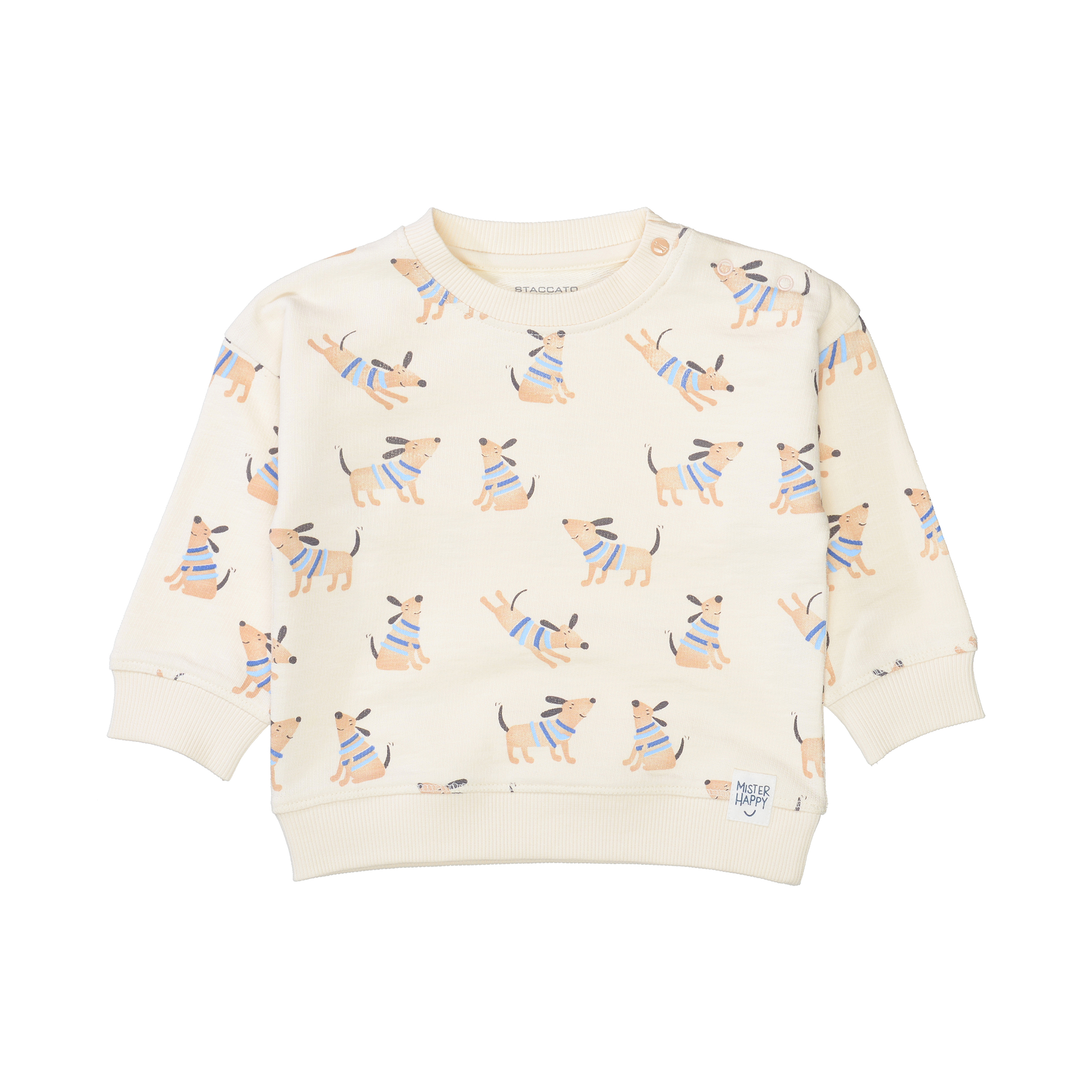 Sweatshirt Hund STACCATO Weiß M2000587636300 1