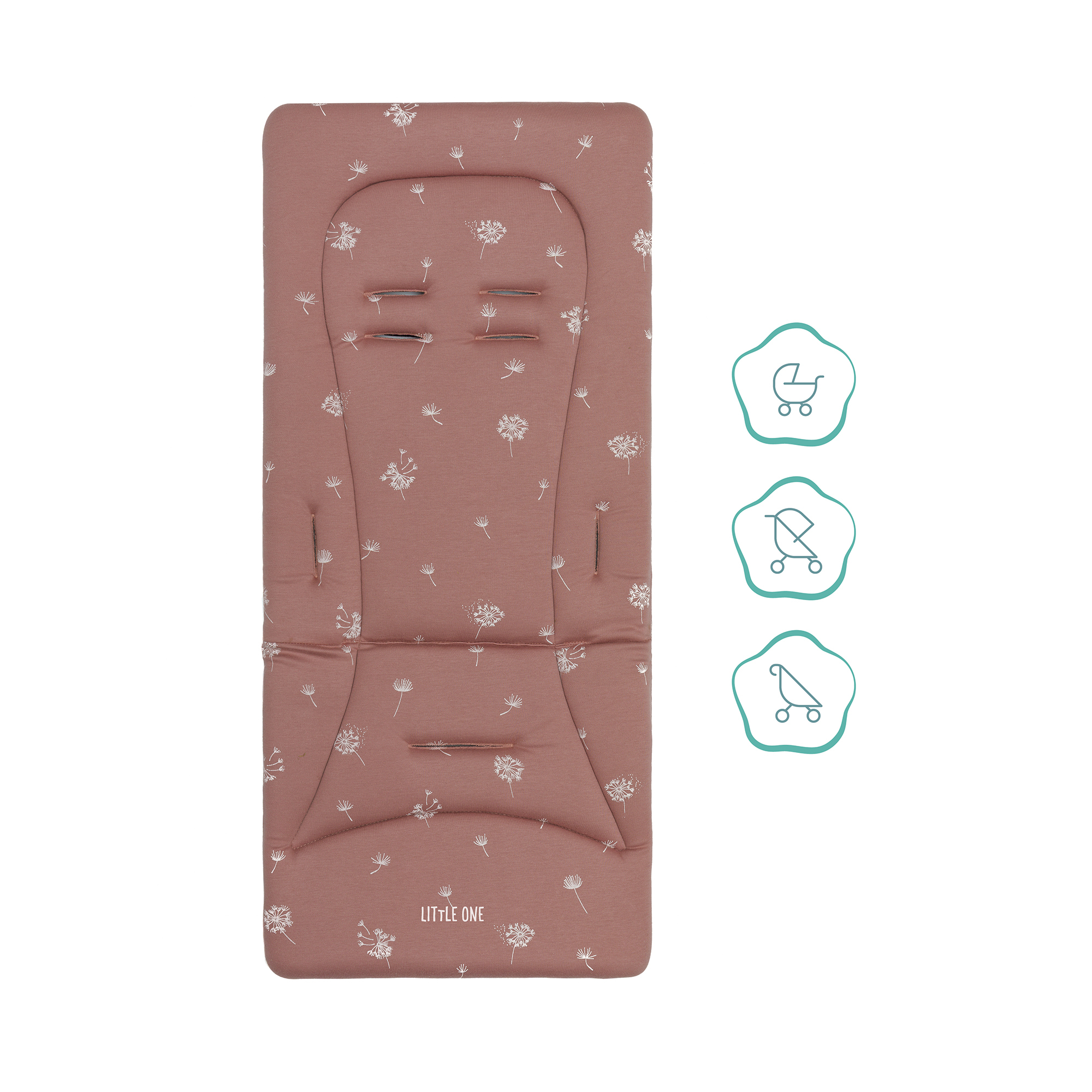 Sitzauflagen, LITTLE ONE, Pink – Produktansicht