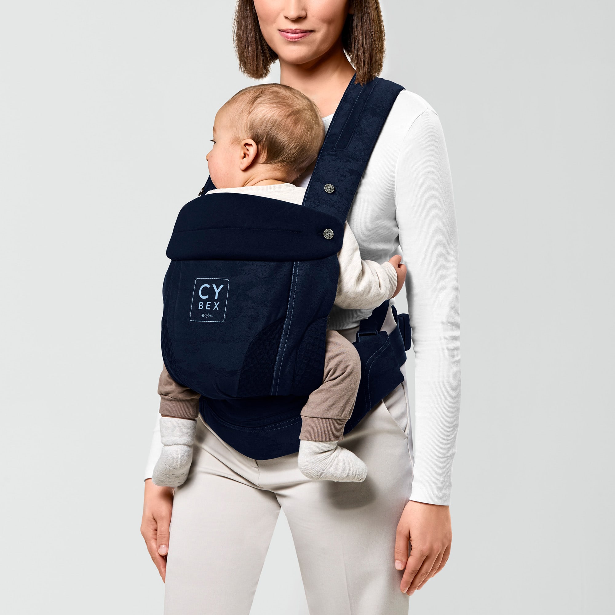 Babytragen, cybex PLATINUM, Blau – Besonderheit: voll anpassbares, ergonomisches Design