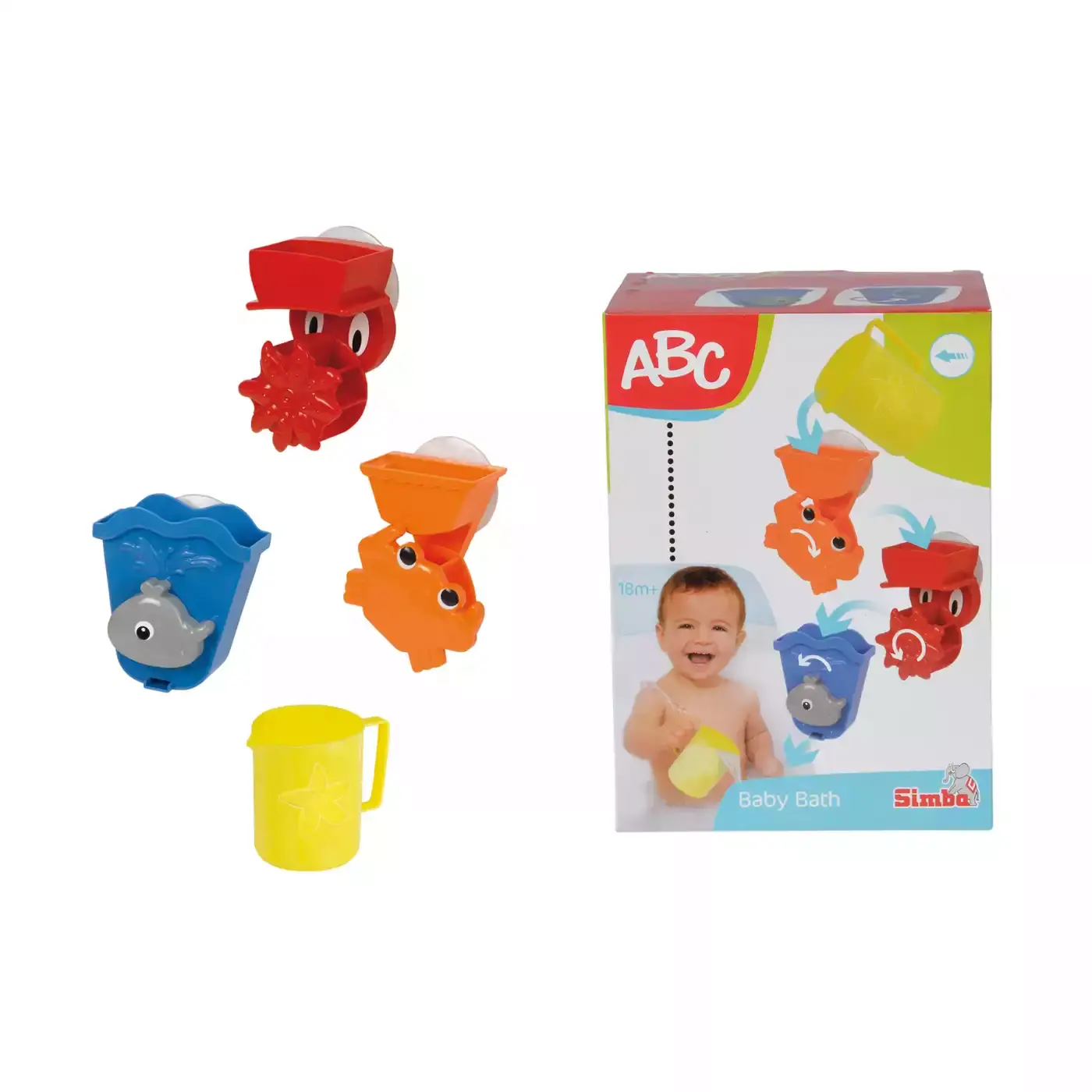 ABC Badespielset Simba Mehrfarbig 2000574876108 1