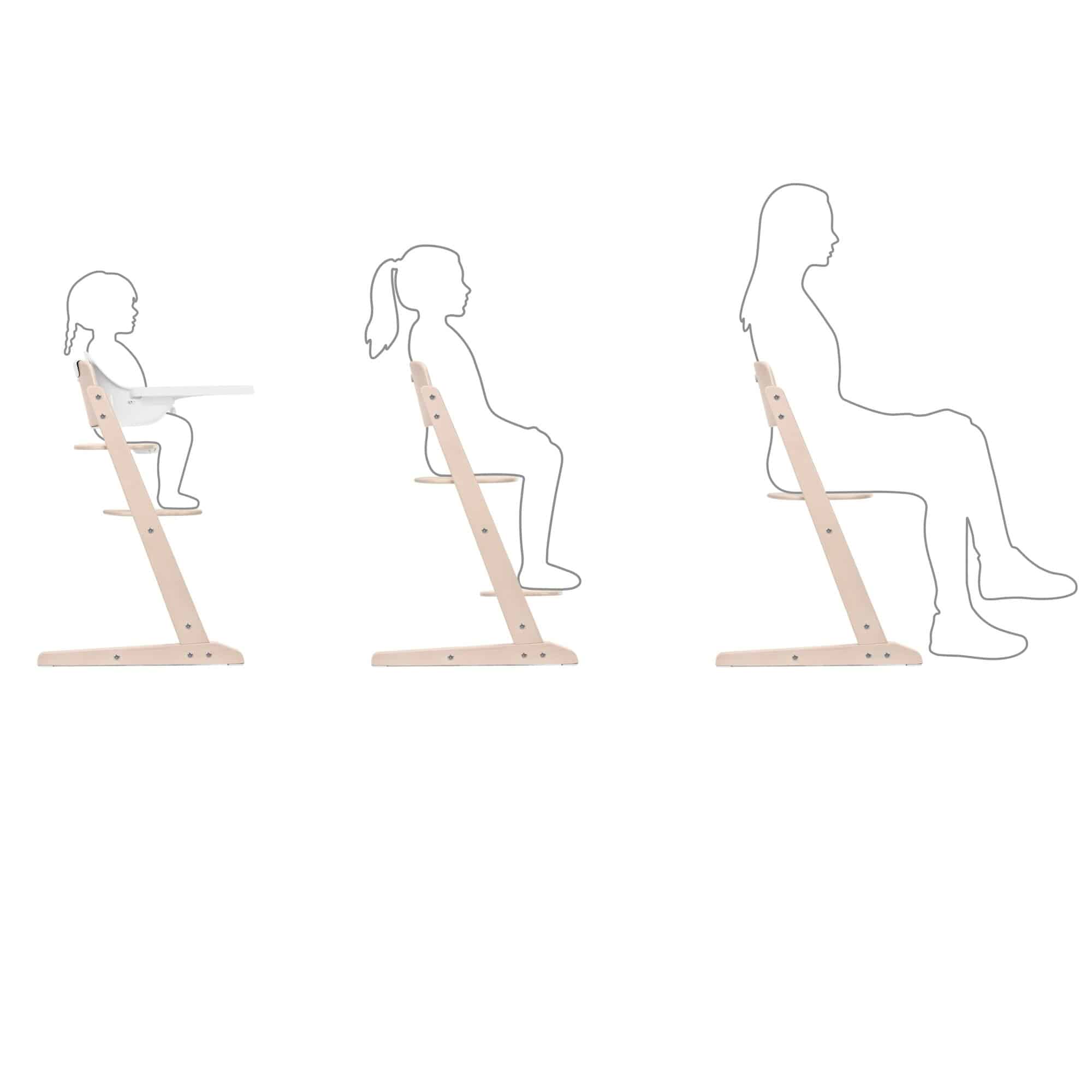 Treppenhochstühle, cybex, Beige – Produktansicht