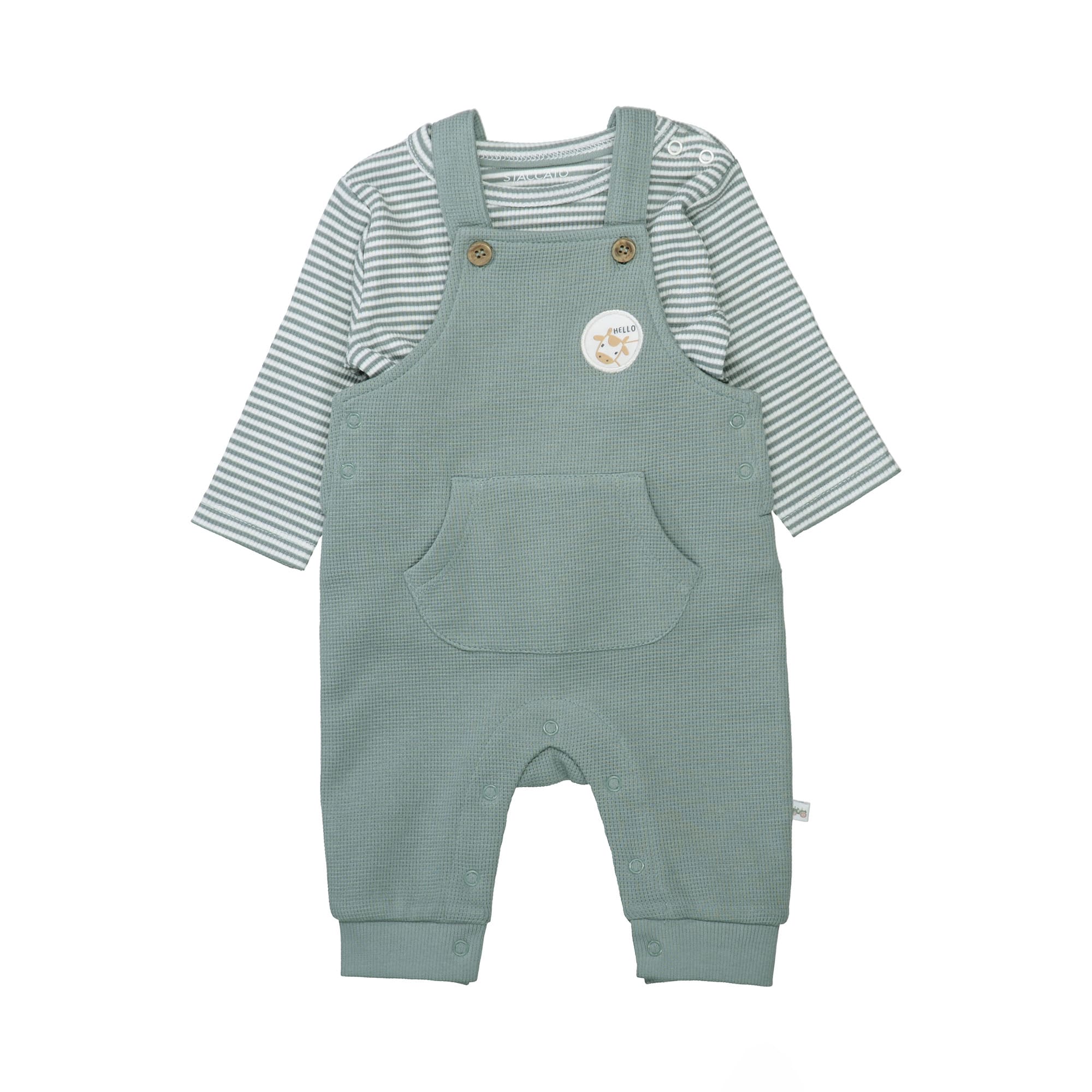 Latzhosen, STACCATO, Grün – Produktansicht