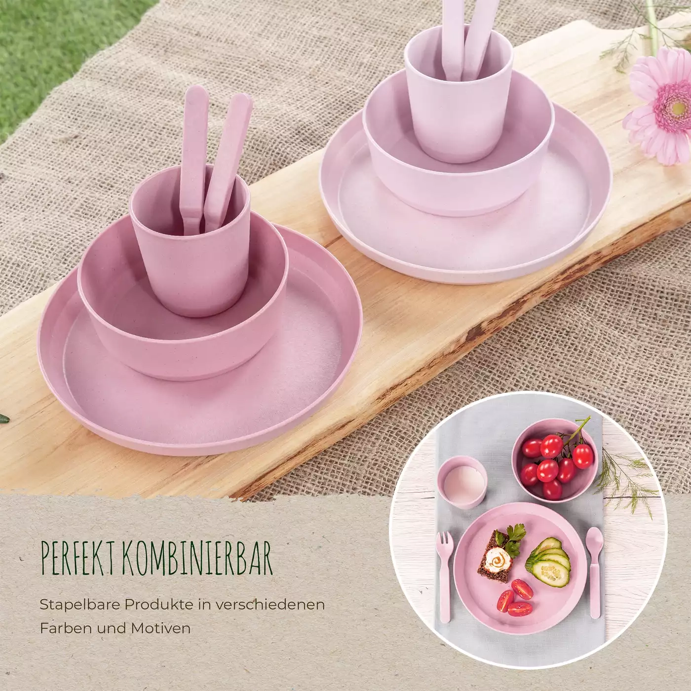 Trinklernbecher & -flaschen, reer, Pink – Produktansicht
