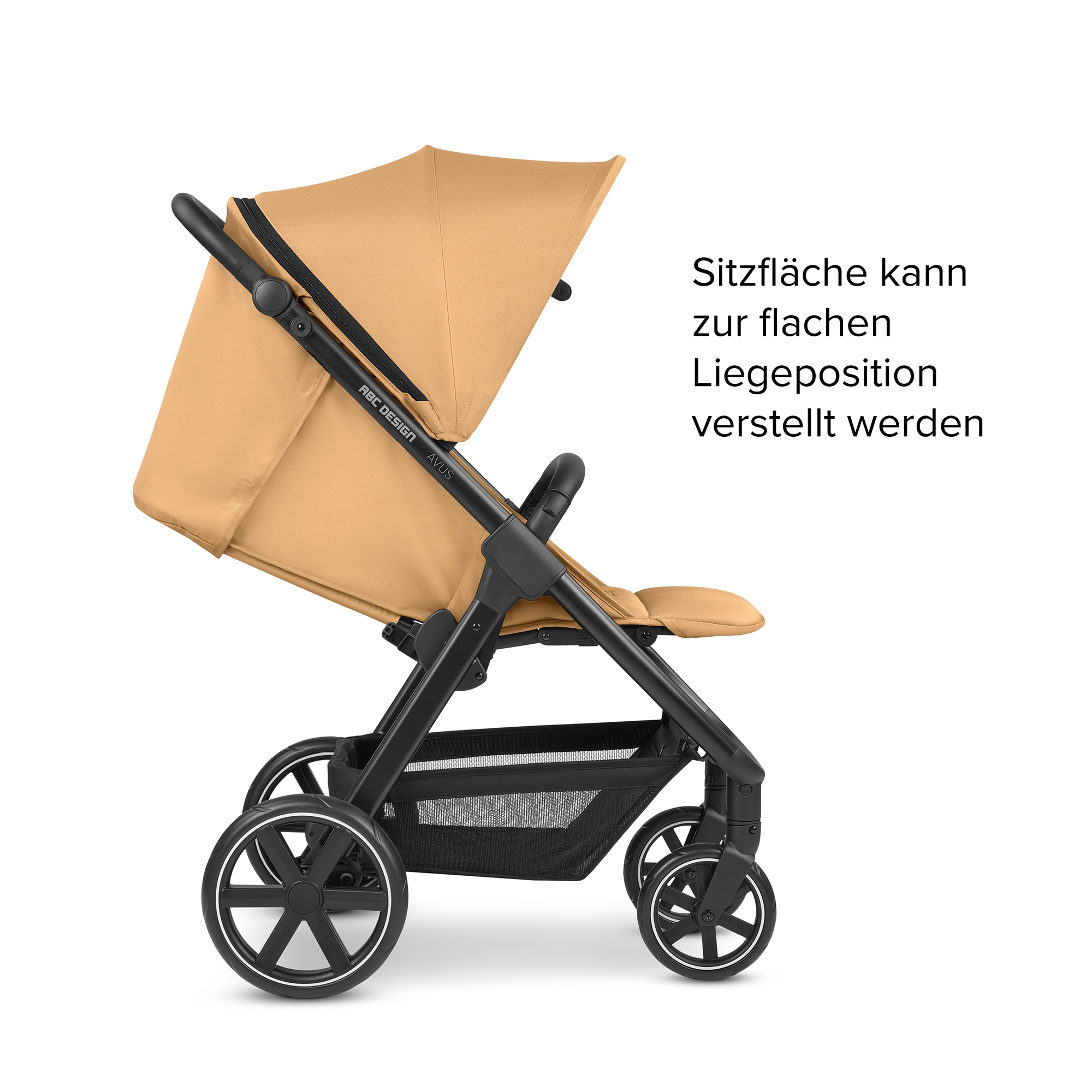 Sportwagen, ABC DESIGN, Gelb – Produktansicht
