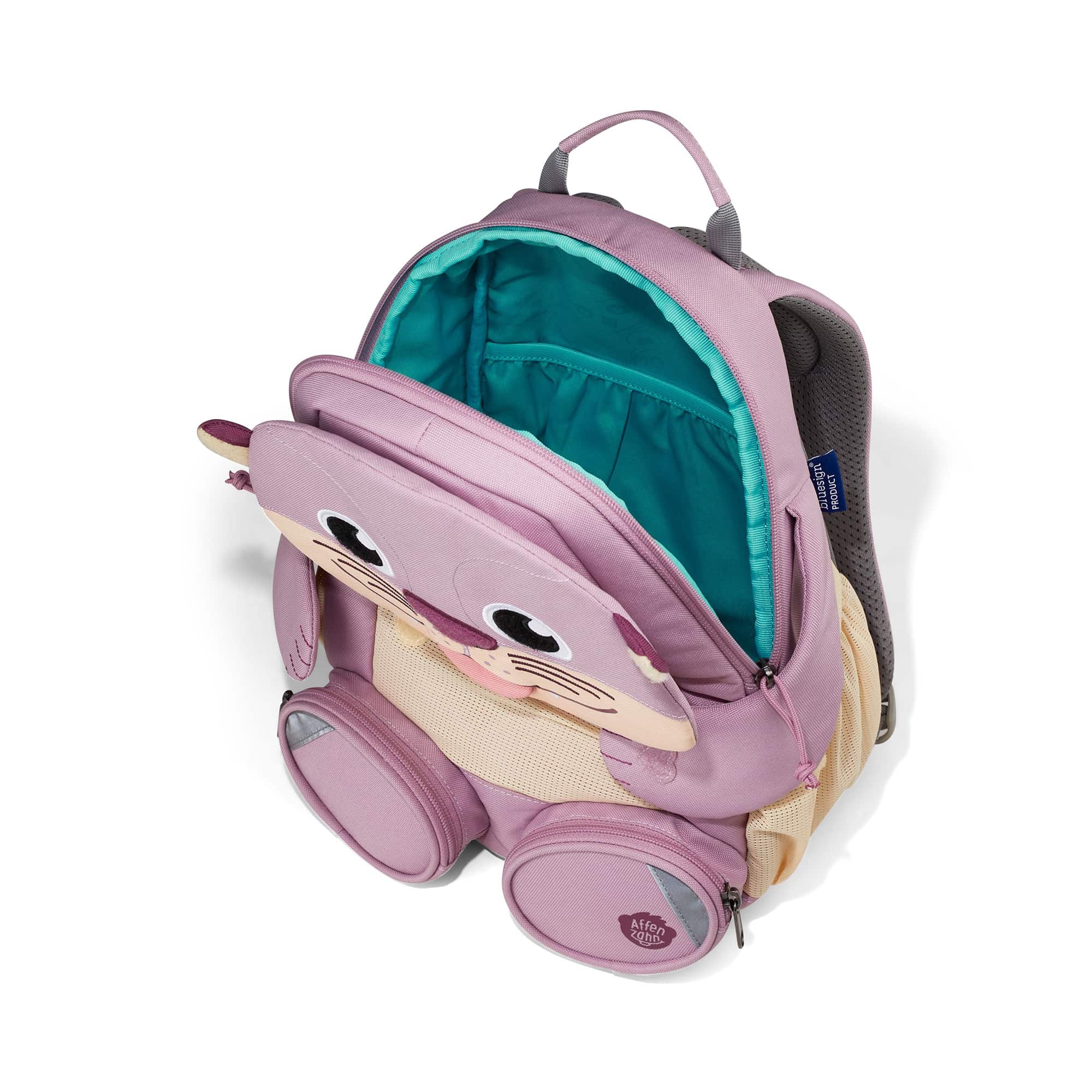 Kinderrucksäcke, Affenzahn, Braun – Produktansicht