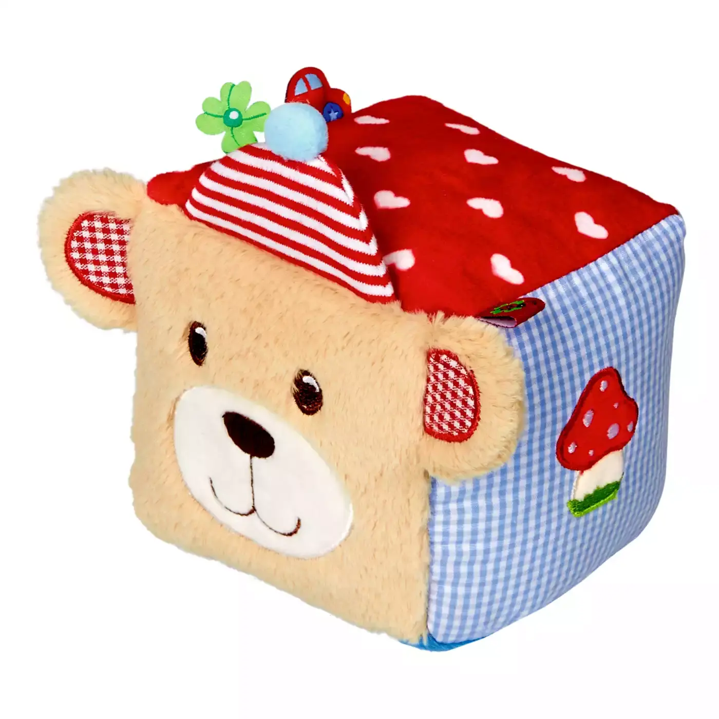 Spielwürfel Teddy DIE SPIEGELBURG Rot 2000580147605 1
