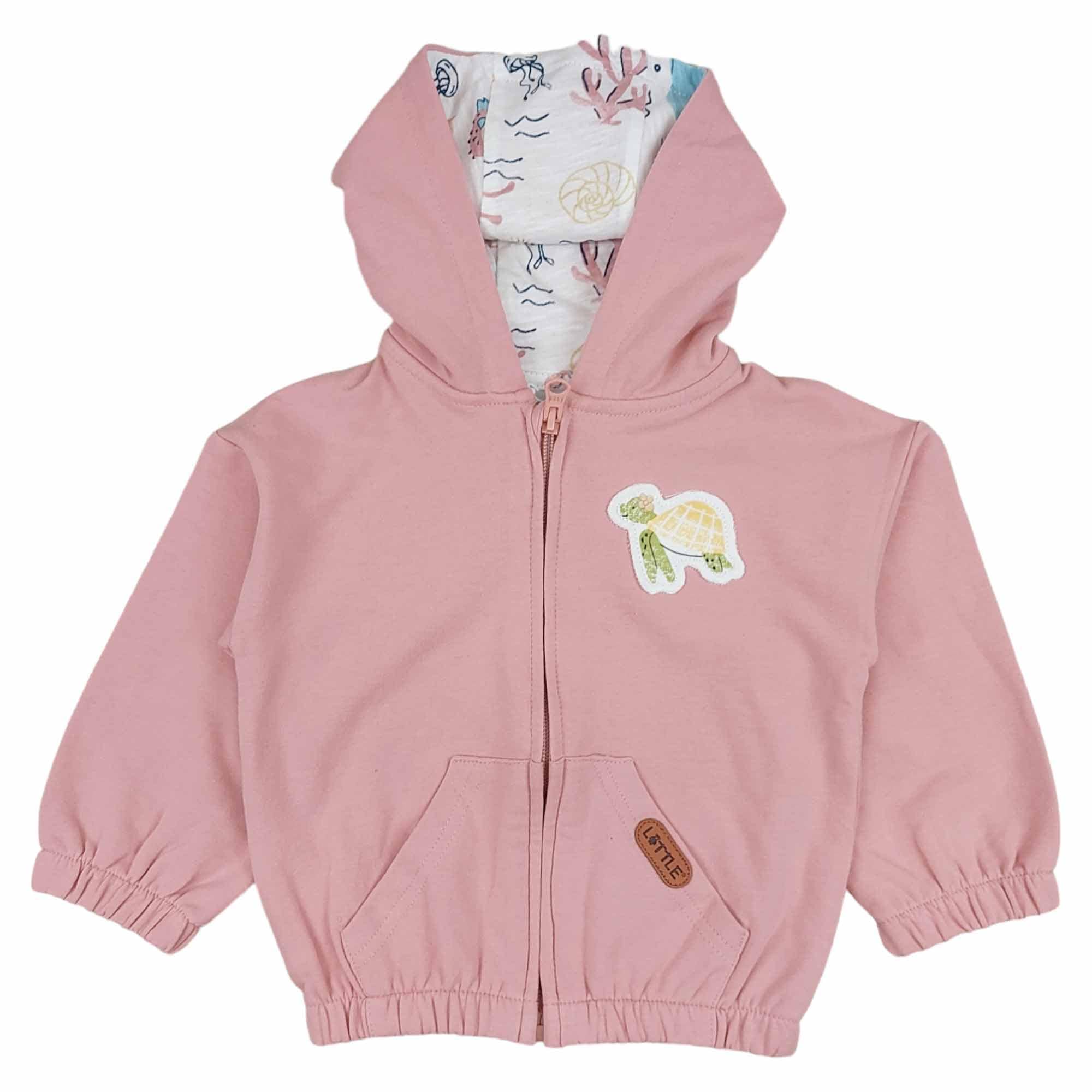 Sweat-, Fleece- & Strickjacken, LITTLE, Pink – Produktansicht