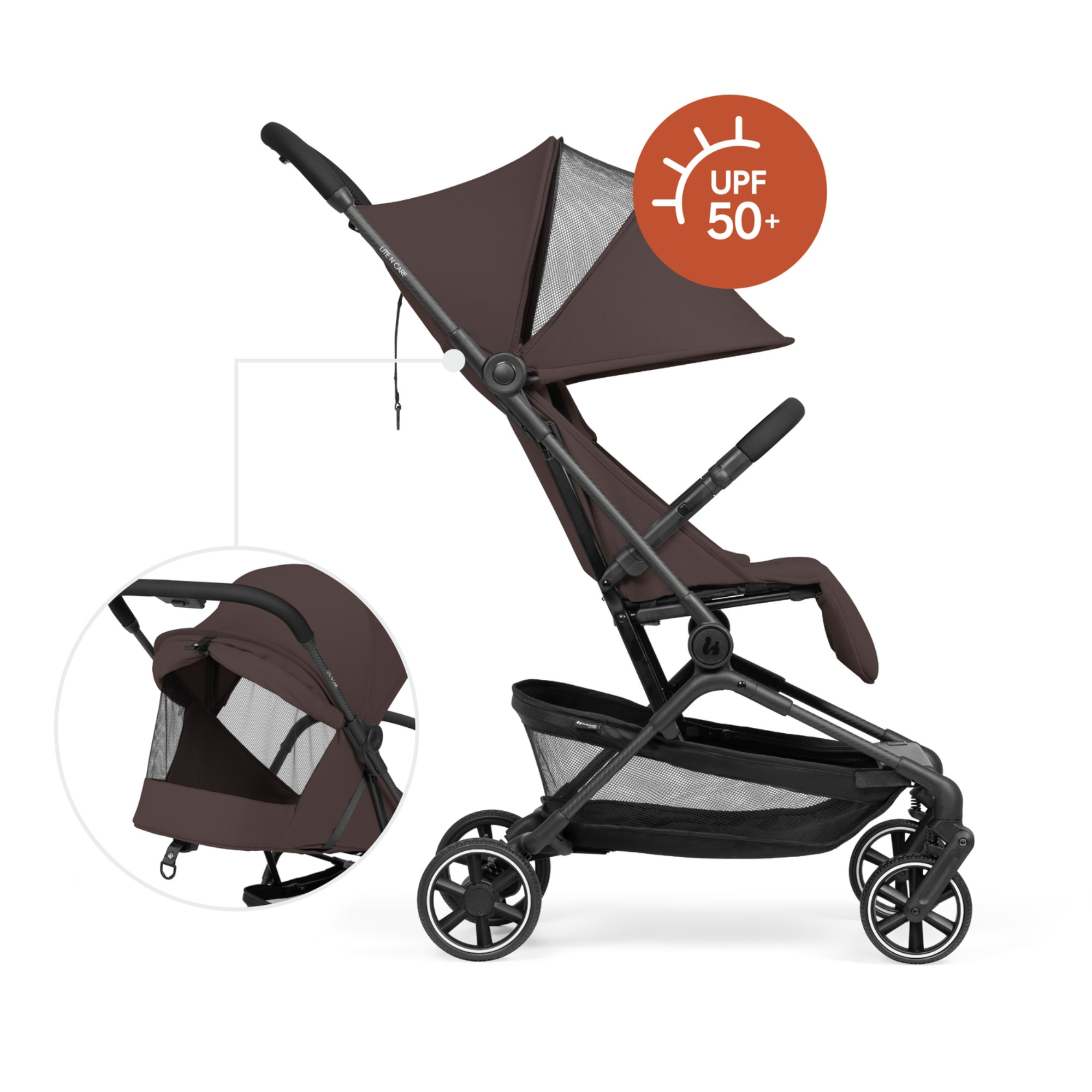 Reisebuggys, hauck, Braun – Produktansicht