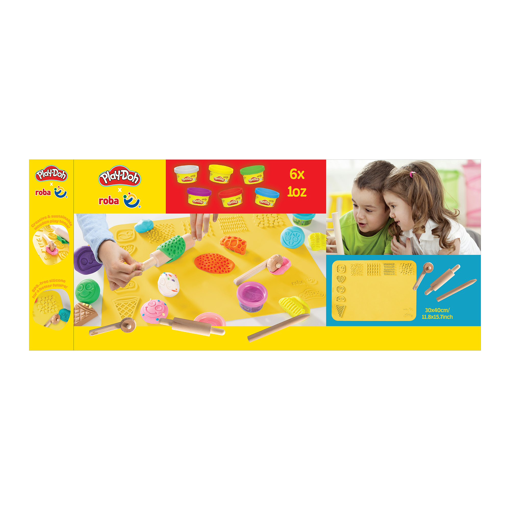 Malen & Kneten, Play-Doh, Gelb – Produktansicht