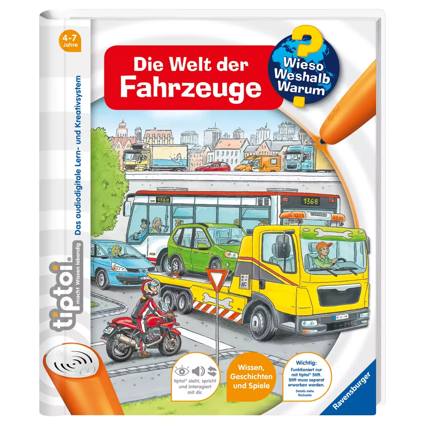 tiptoi® Die Welt der Fahrzeuge Ravensburger 2000578545109 1