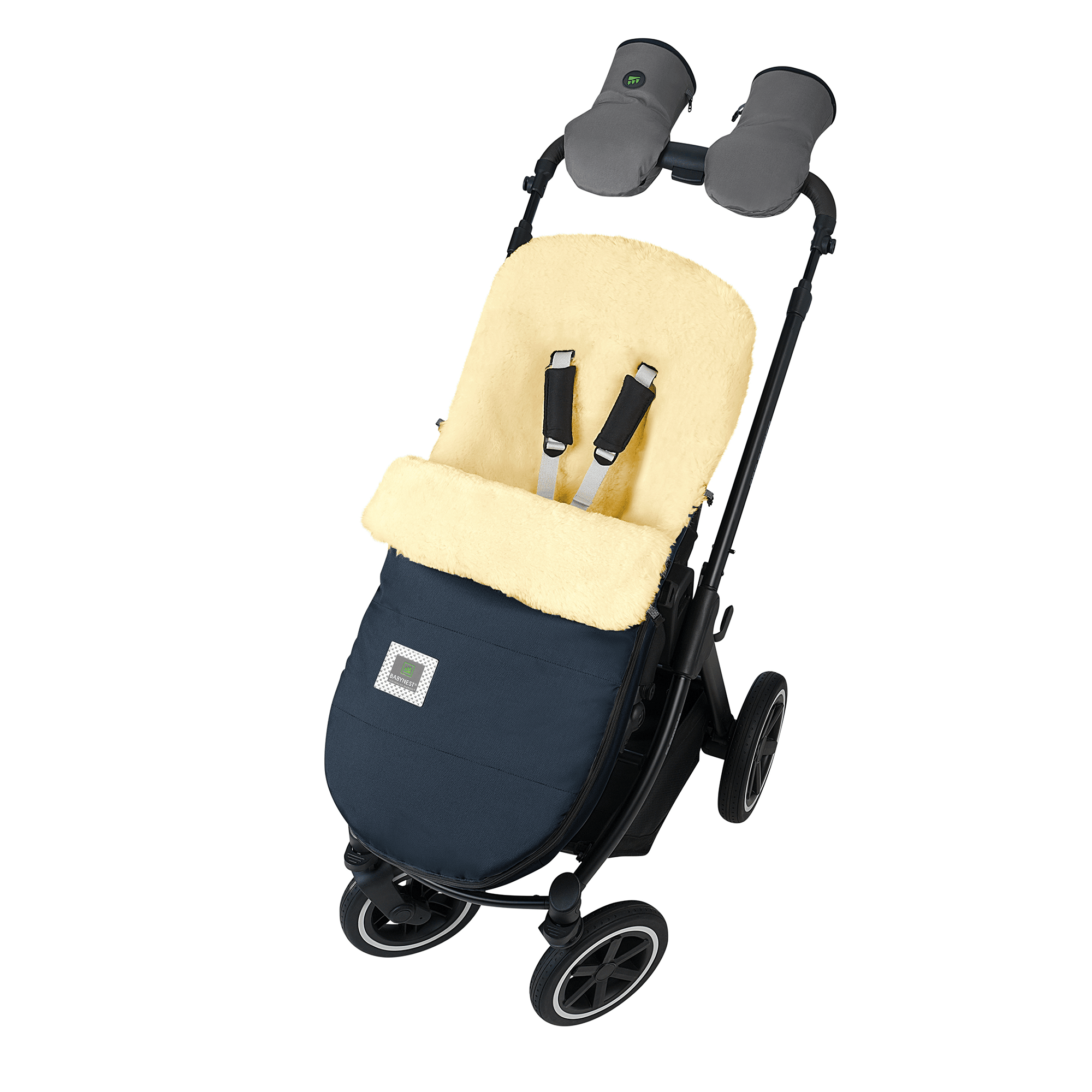 Fußsäcke & Decken, odenwälder, Blau – Produktansicht