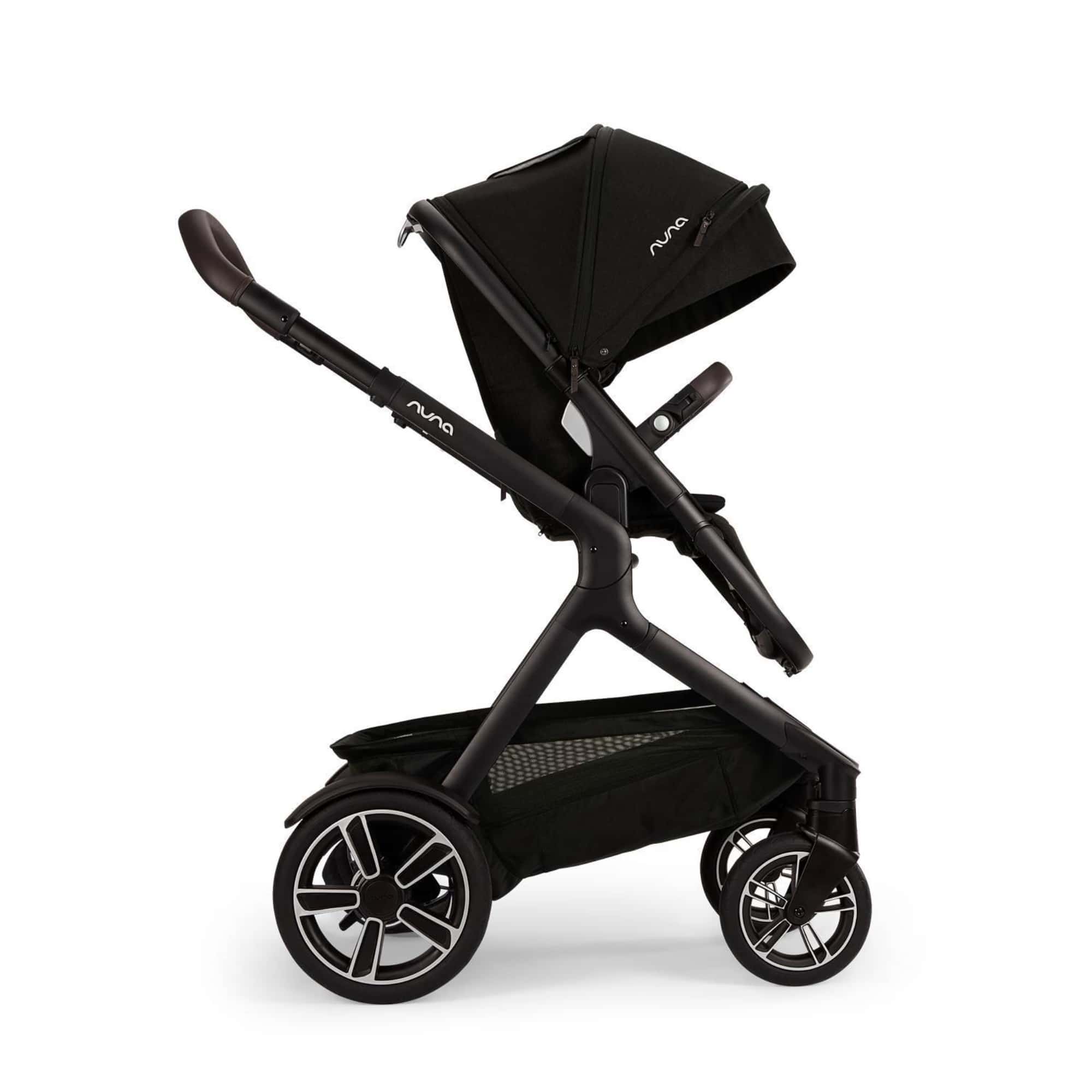 Kombi-Kinderwagen, nuna, Schwarz – Produktansicht