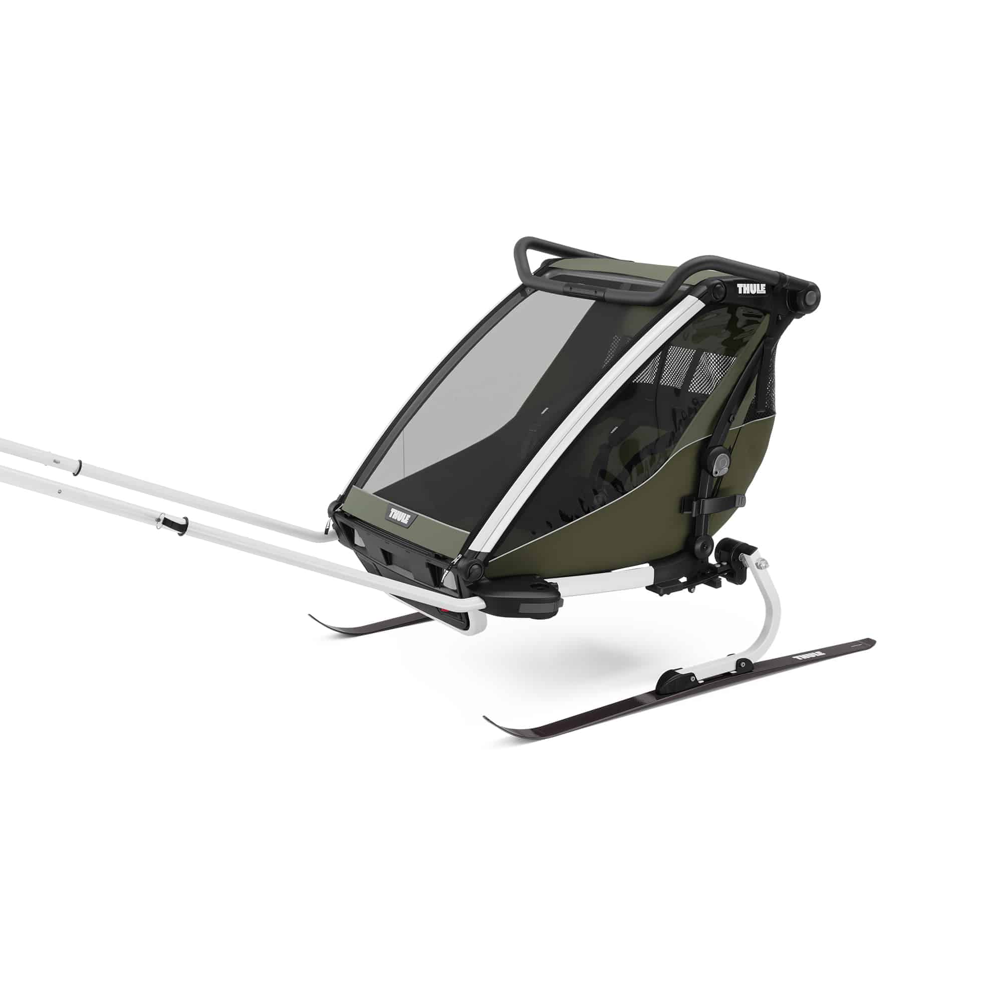 Fahrradanhänger, THULE, Grün – Produktansicht