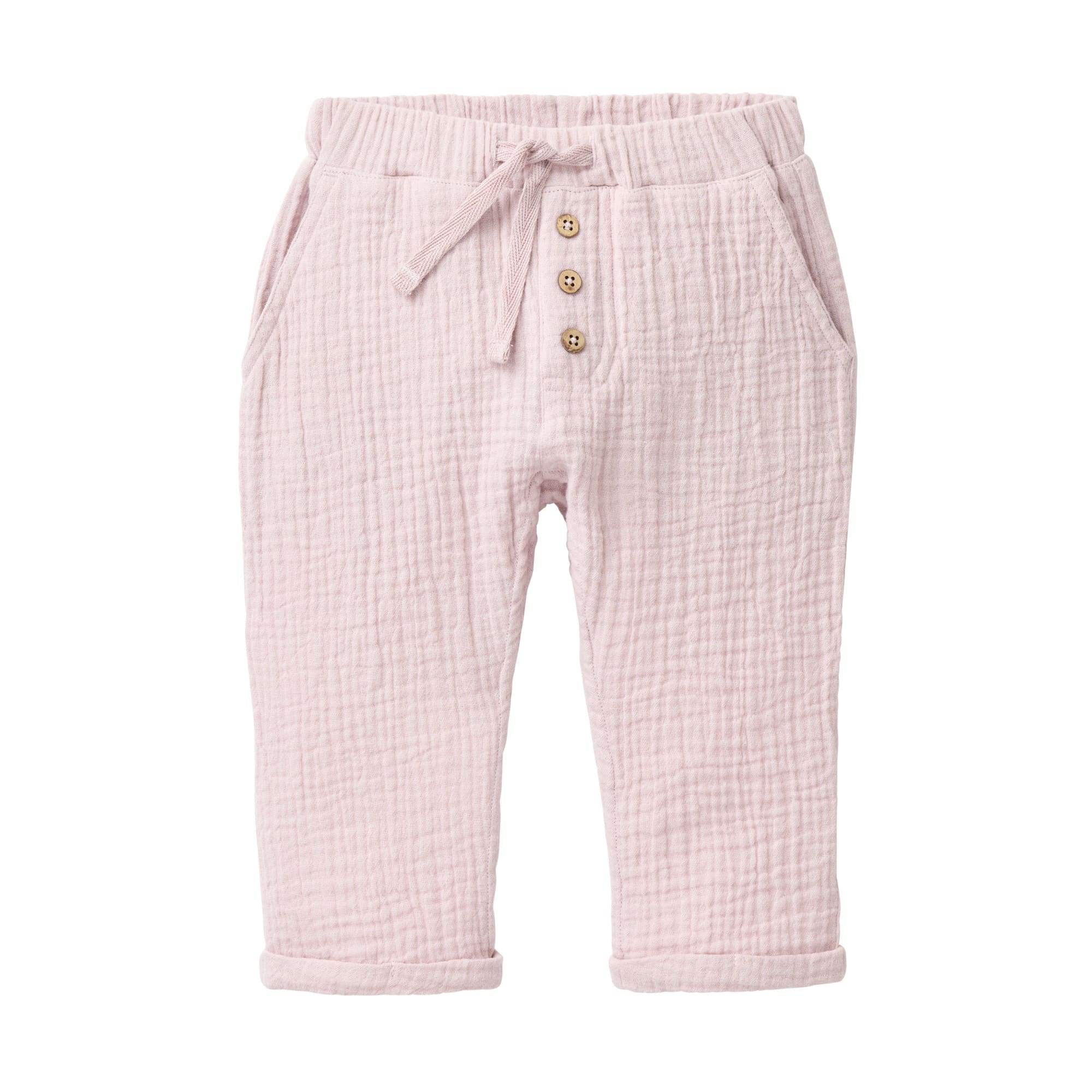 Musselin Hosen, People Wear Organic, Lila – Produktansicht