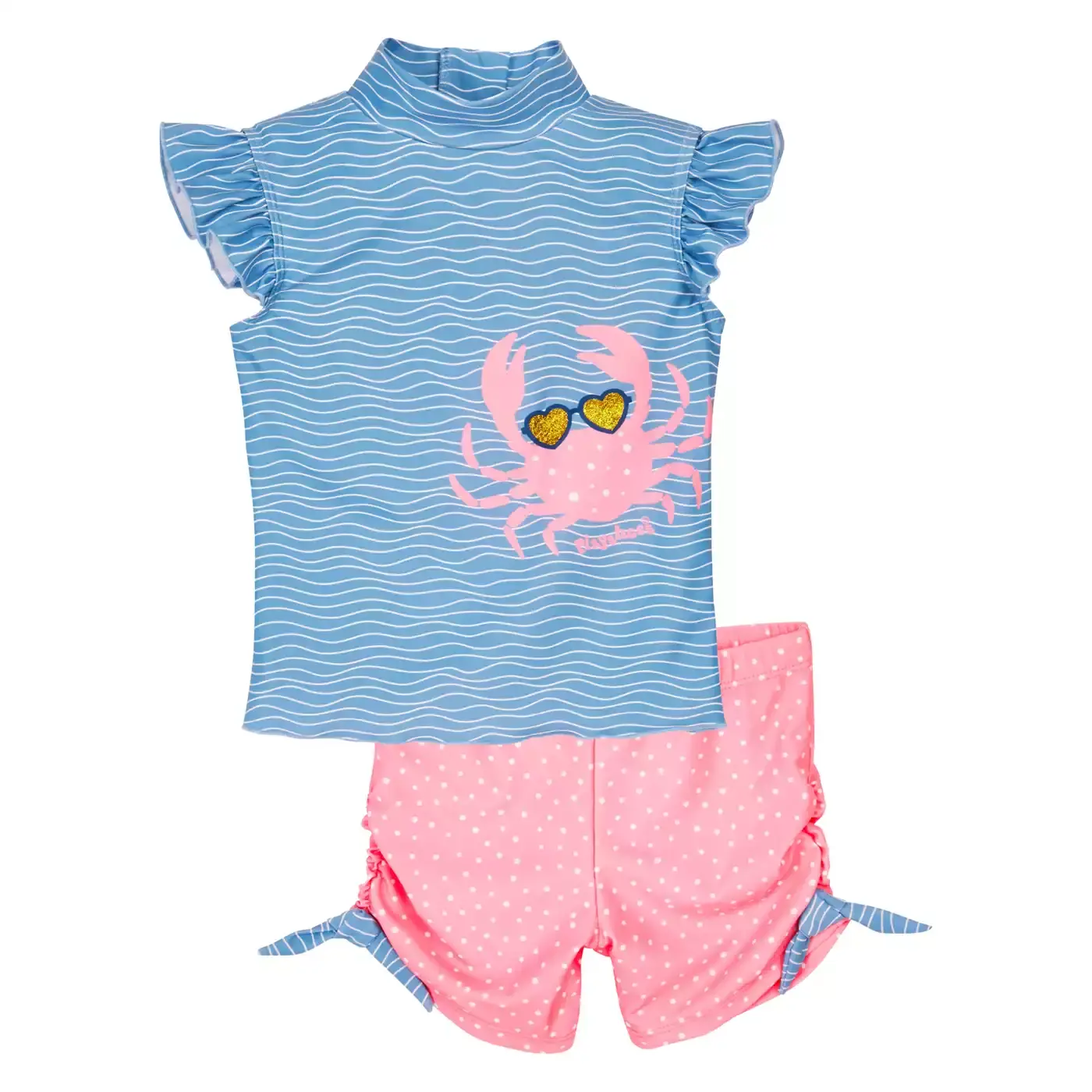 UV-Schutz Bade-Set Krebs Playshoes Blau M2000580288407 1