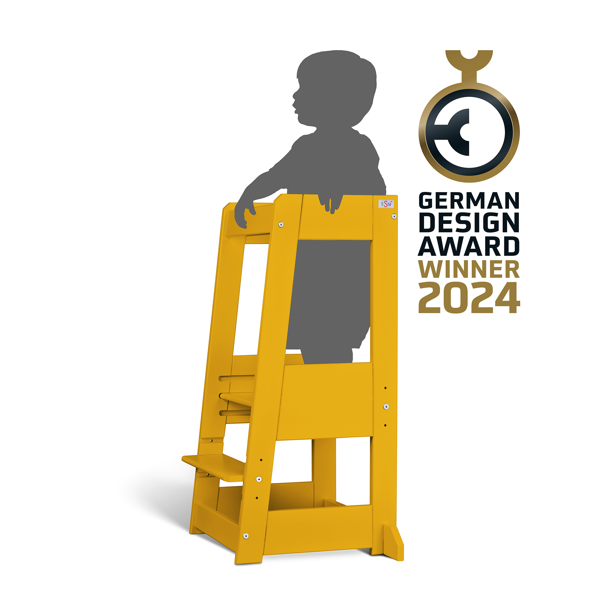 Lerntürme, tiSsi, Gelb – Produktansicht