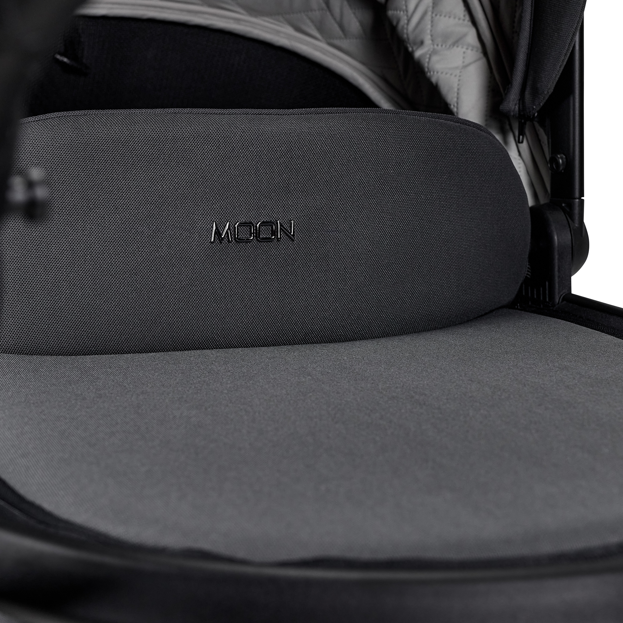 Kombi-Kinderwagen, MOON, Grau – Produktansicht