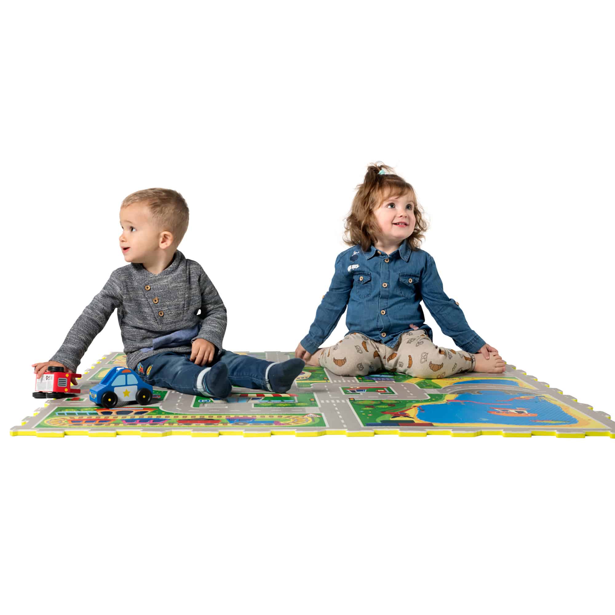 Puzzlematten, Hakuna matte, Grün – Produktansicht