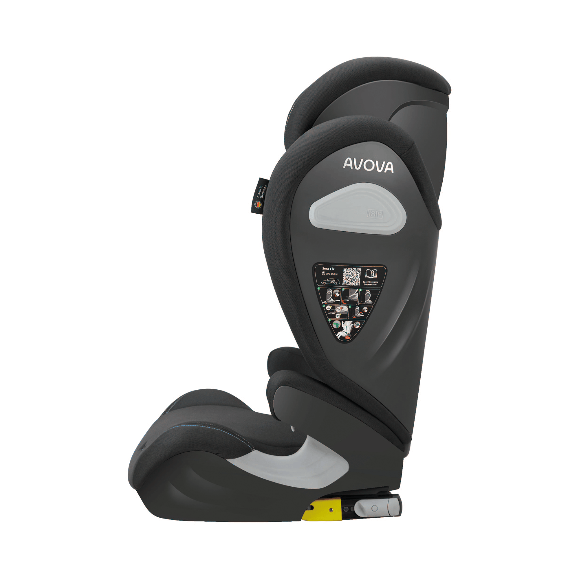 Kindersitze 15-36 kg, Gruppe 2/3, AVOVA, Blau – Produktansicht