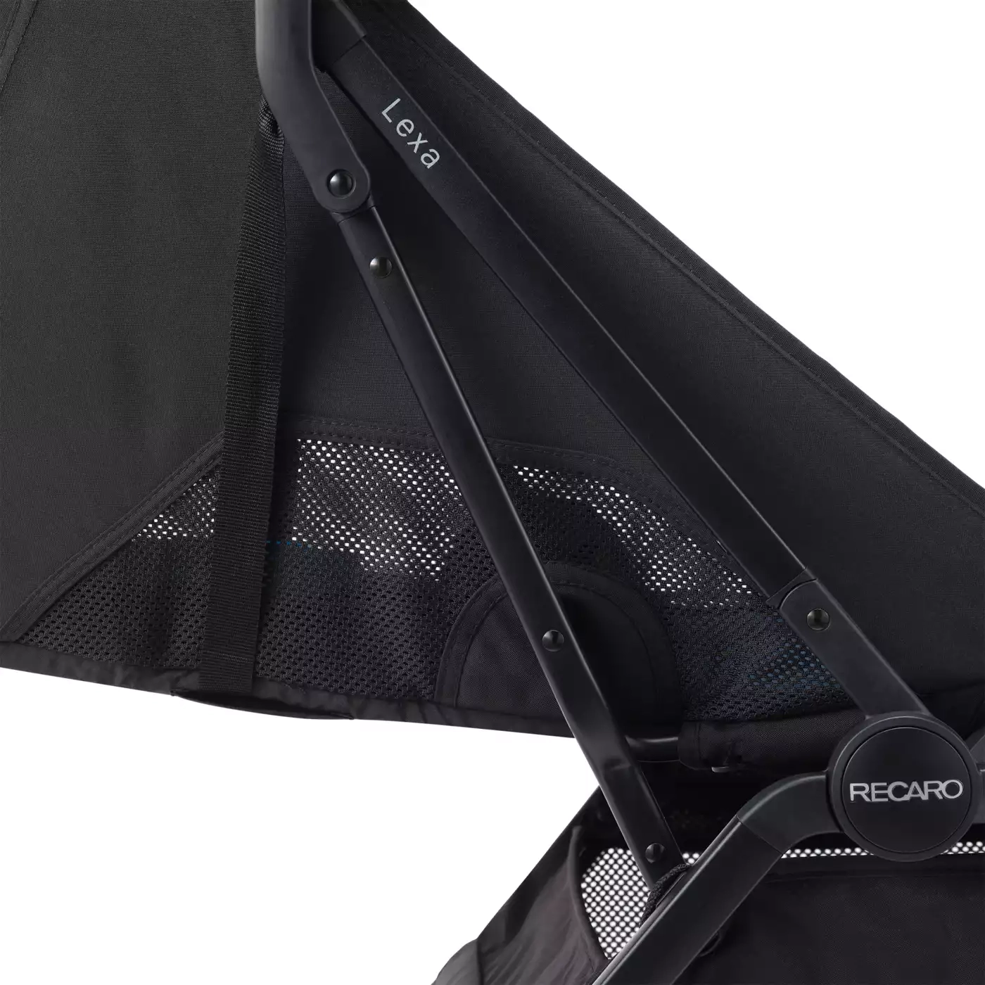 Reisebuggys, RECARO, Schwarz – Produktansicht