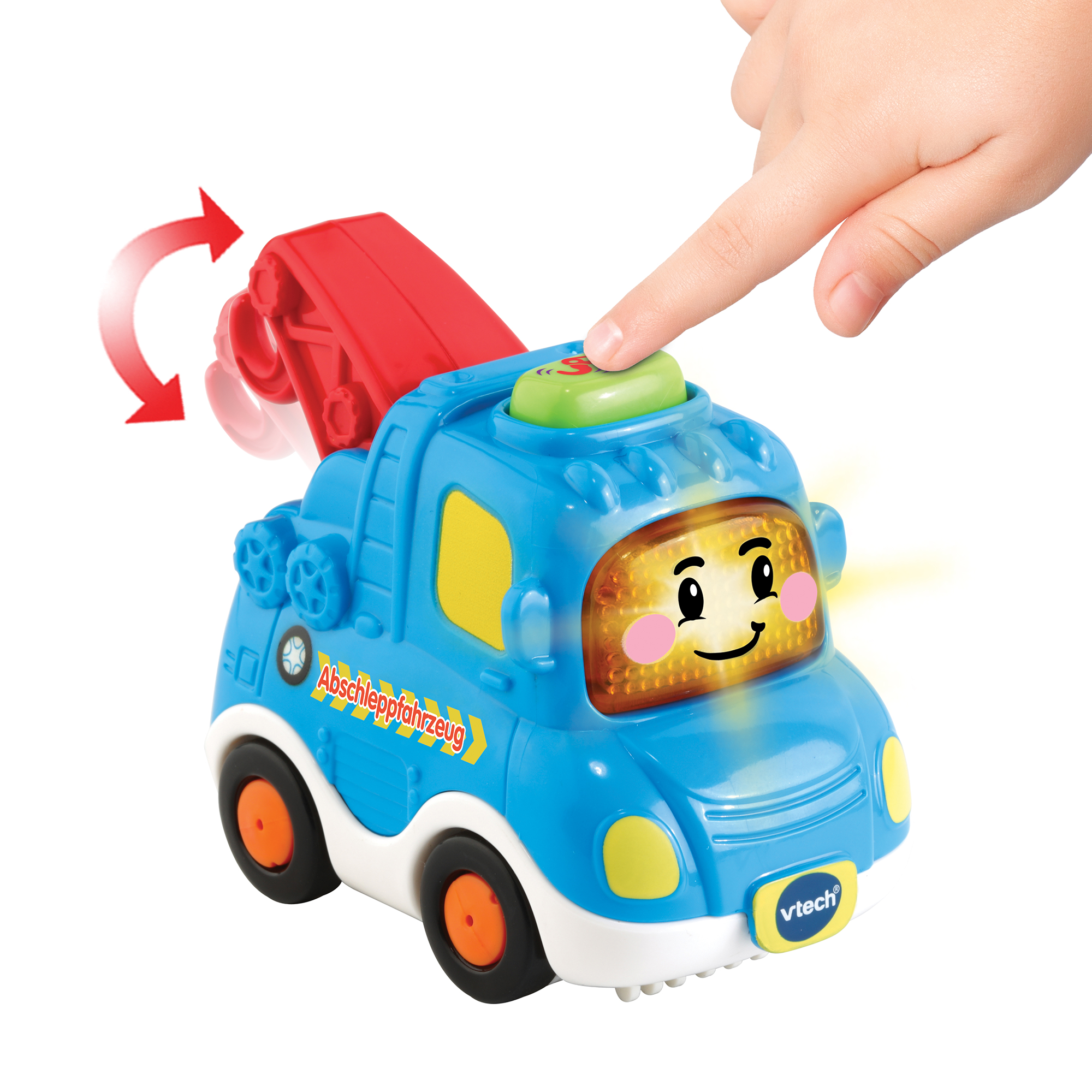 Spielzeugautos, vtech, Mehrfarbig – Besonderheit: zusätzliche Taste löst tolle Effekte aus