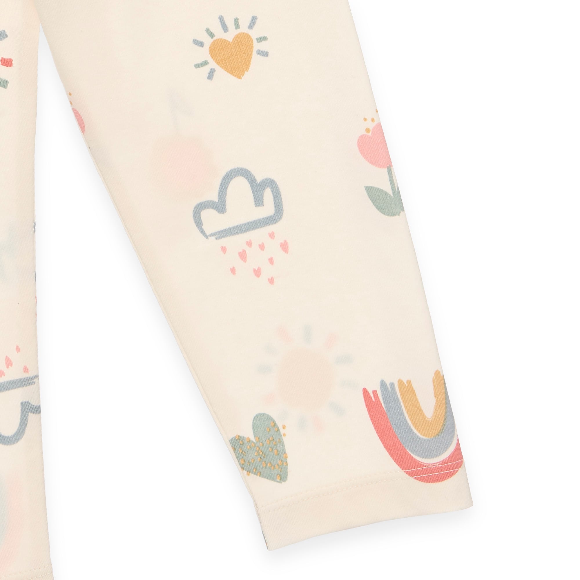 Leggings, LITTLE ONE, Weiß – Produktansicht