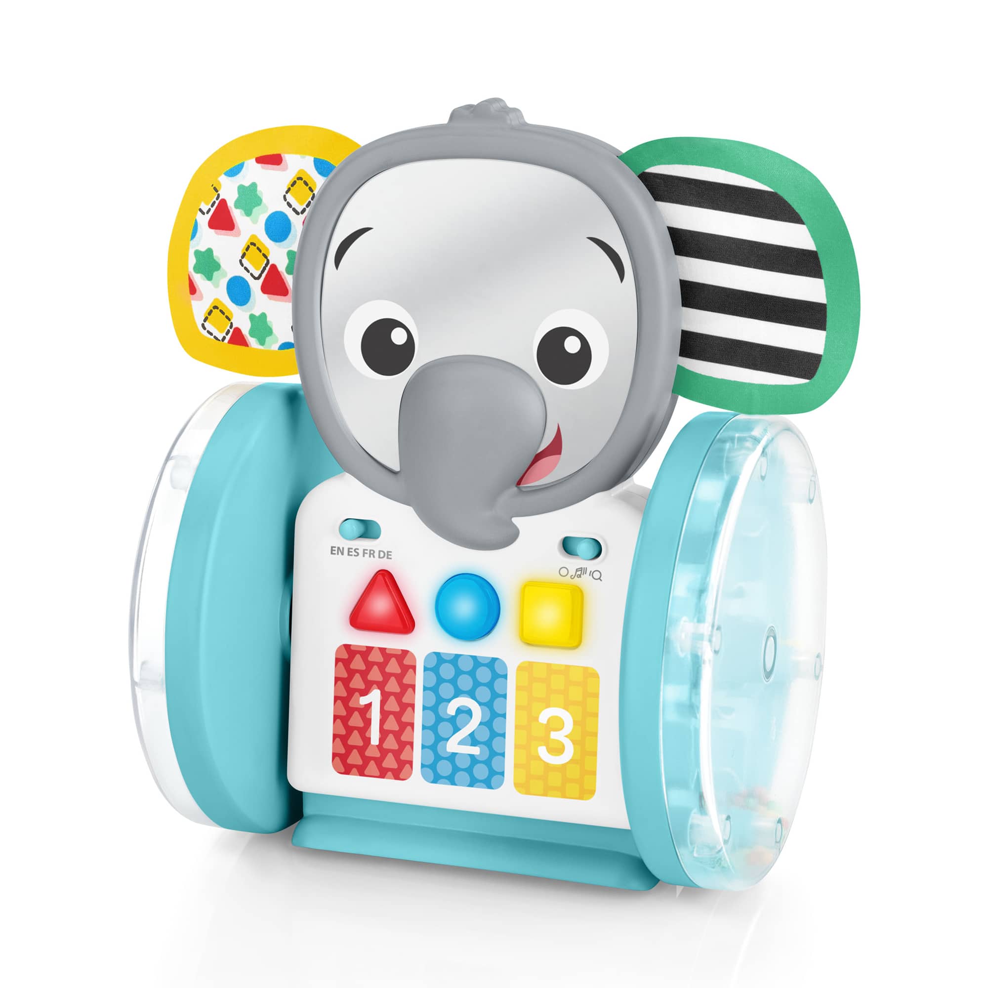 Babyspielzeug, baby einstein, Grau – Besonderheit: interaktives Krabbelspielzeug