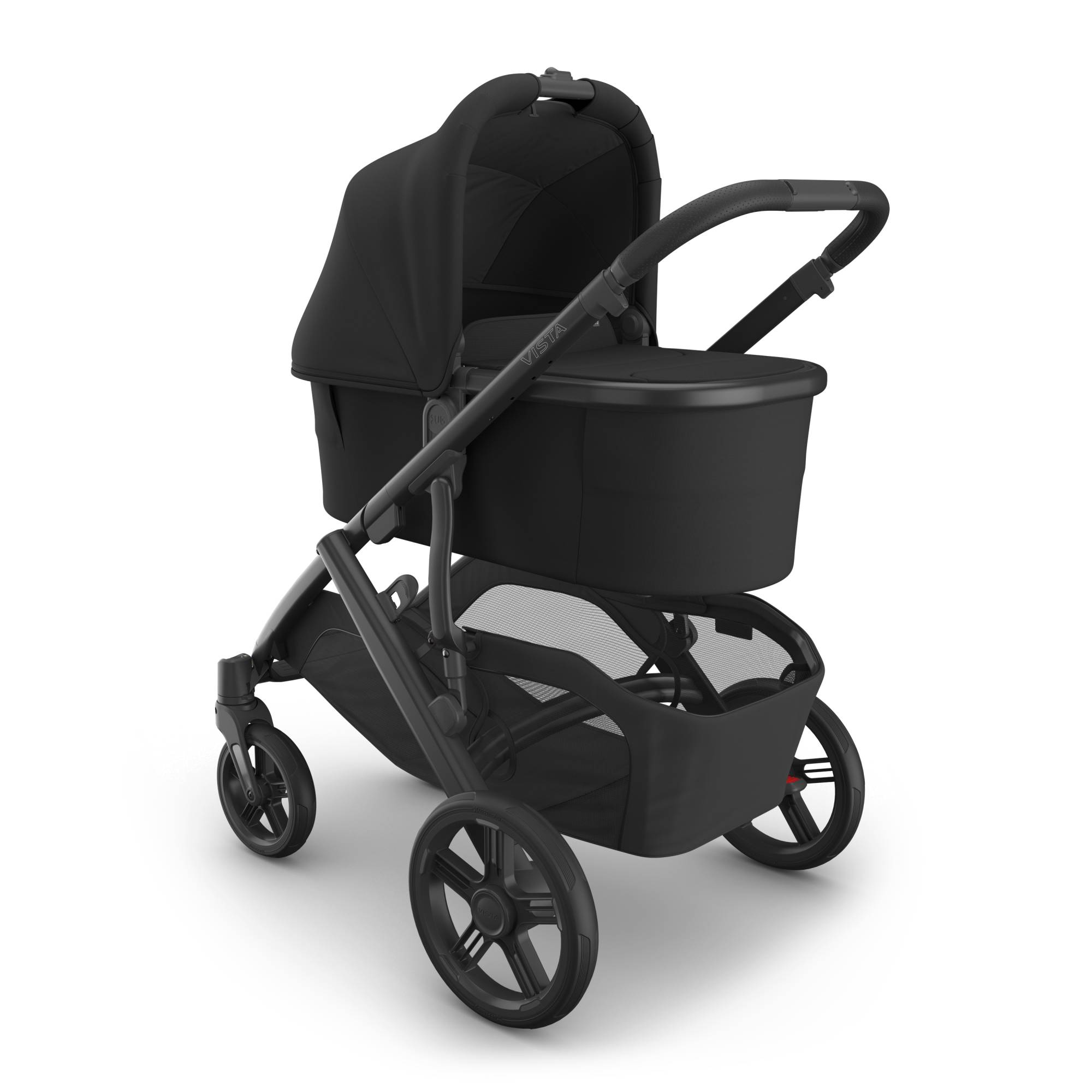 Kombi-Kinderwagen, UPPAbaby, Schwarz – Produktansicht