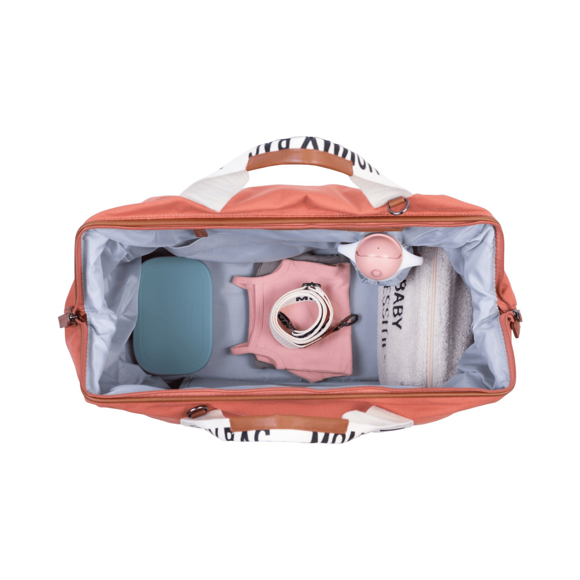 Wickeltaschen, CHILDHOME, Orange – Produktansicht