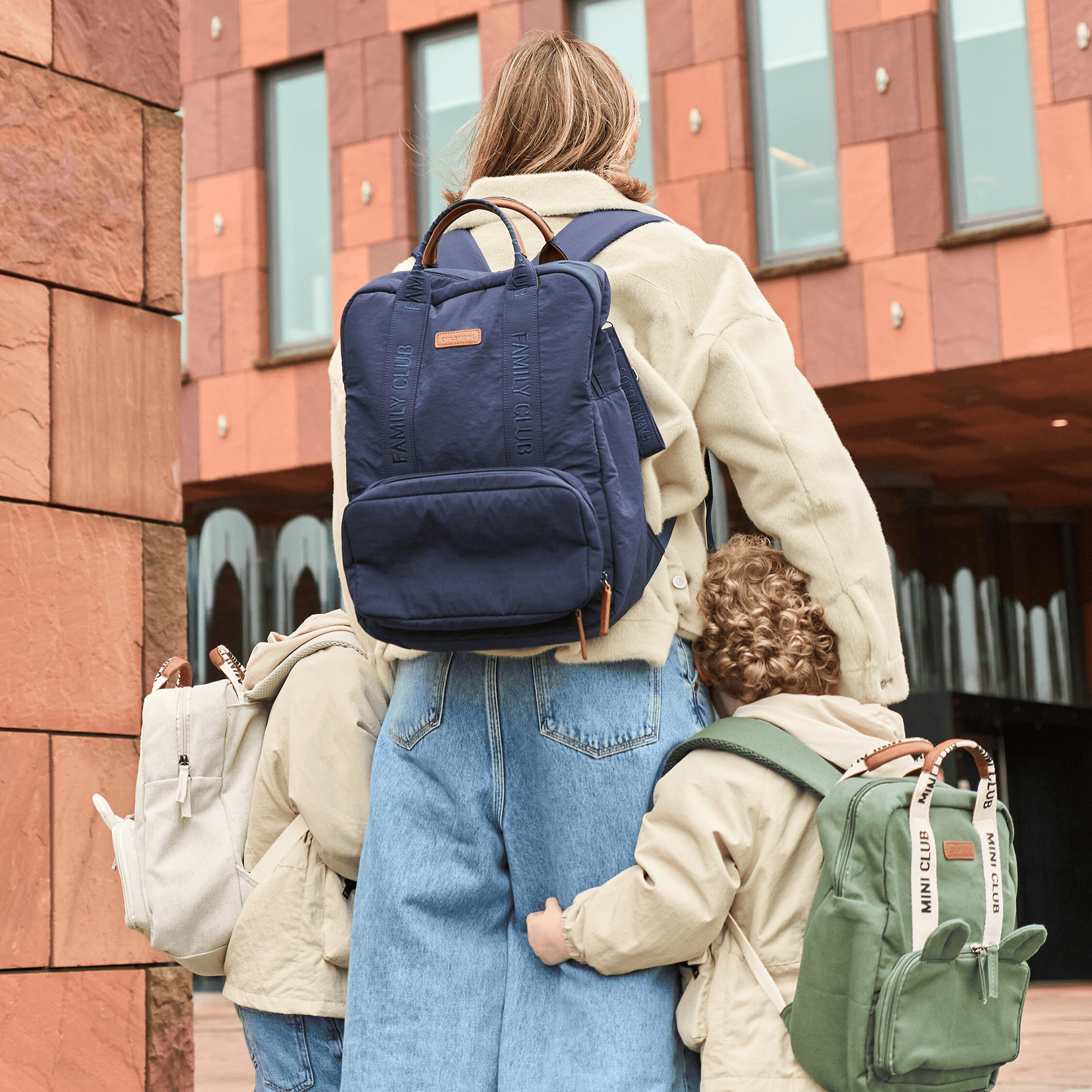 Wickelrucksäcke, CHILDHOME, Blau – Produktansicht