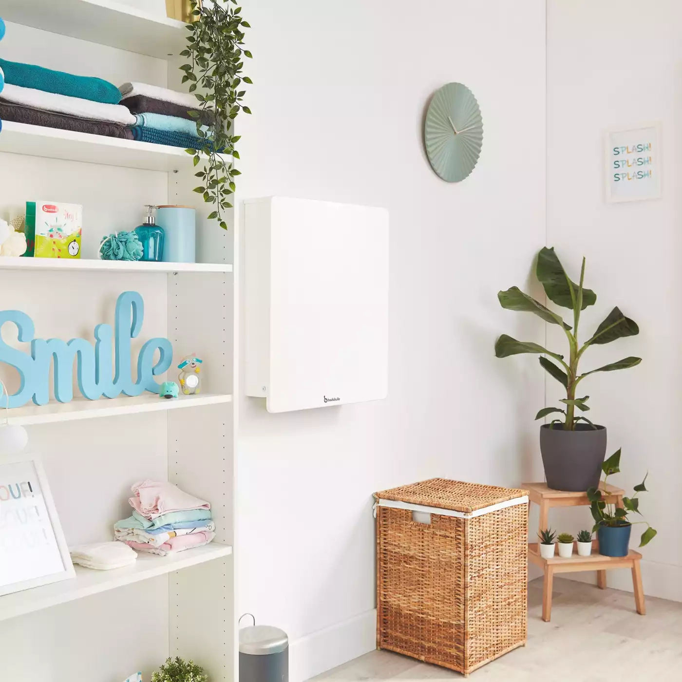 Wickeltische, badabulle, Weiß – Produktansicht