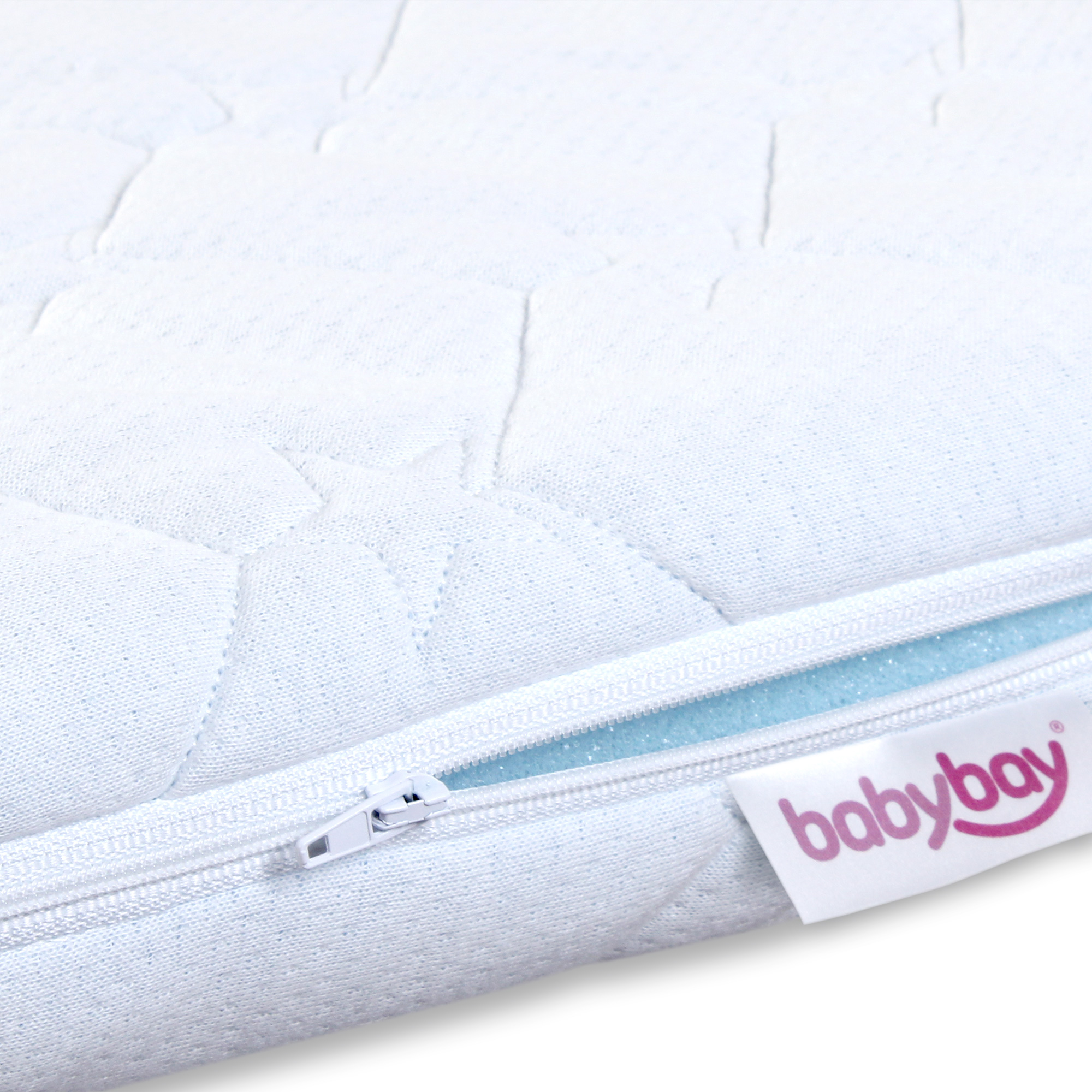 Matratzen, babybay, Blau – Produktansicht