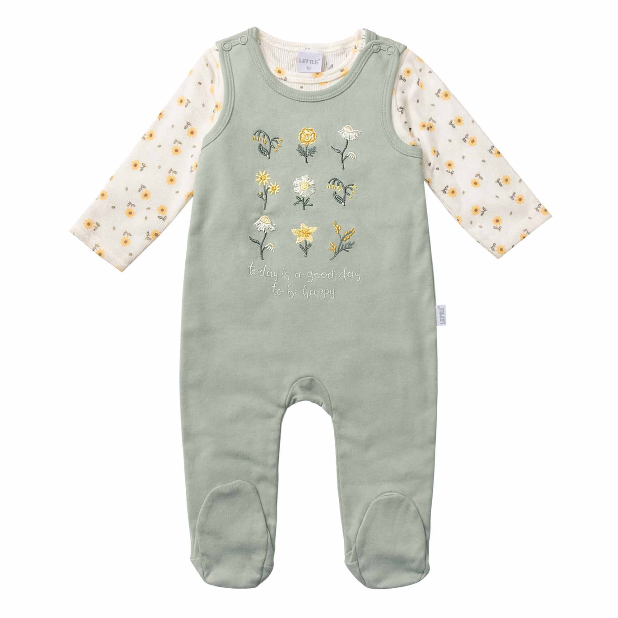 Strampler, LITTLE, Grün – Produktansicht