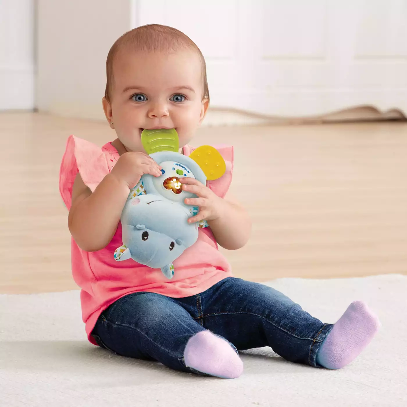 Beißringe, vtech, Mehrfarbig – Besonderheit: zum Nuckeln, Spielen und Einschlafen