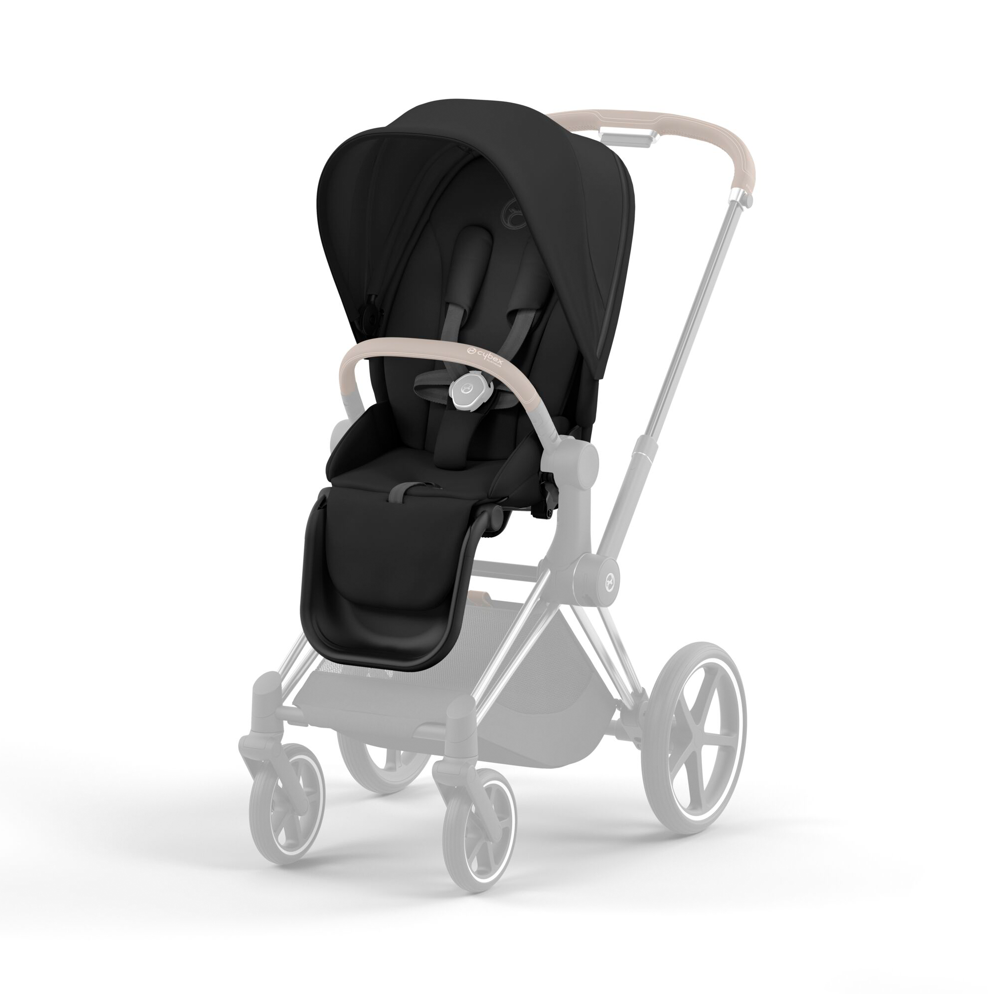 Kombi-Kinderwagen, cybex PLATINUM, Schwarz – Produktansicht