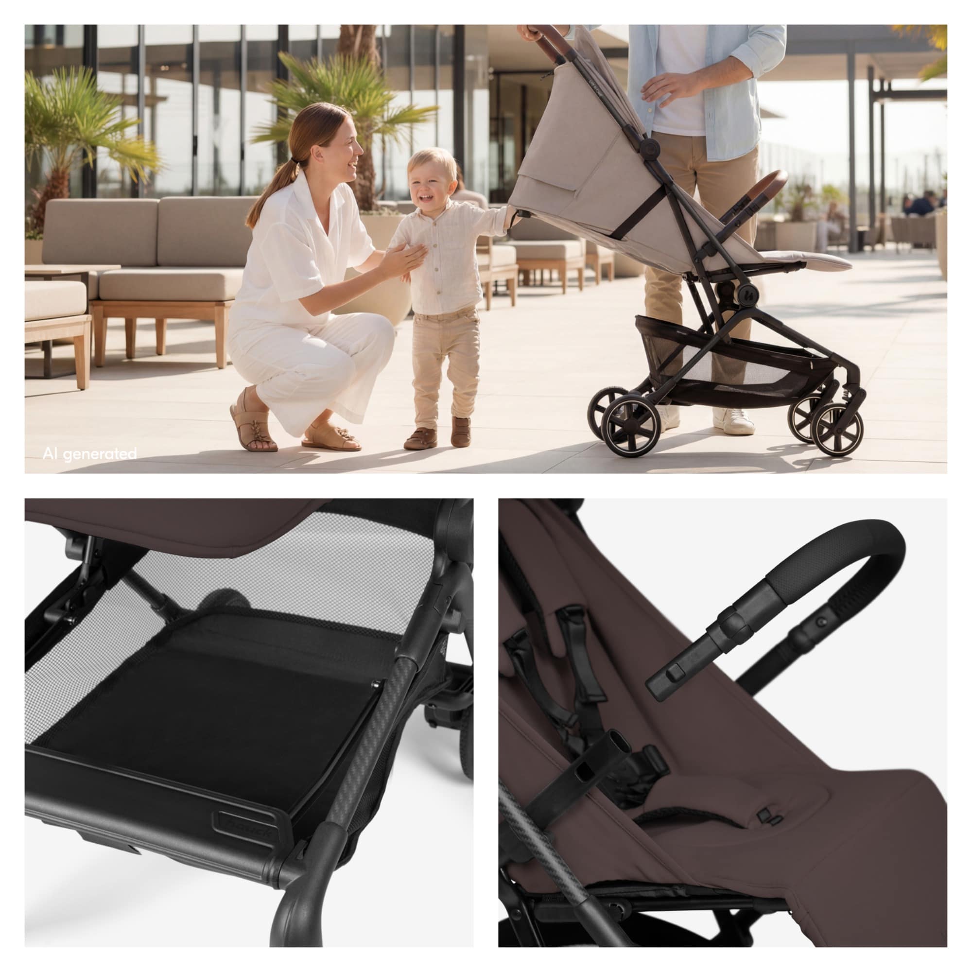 Reisebuggys, hauck, Braun – Produktansicht