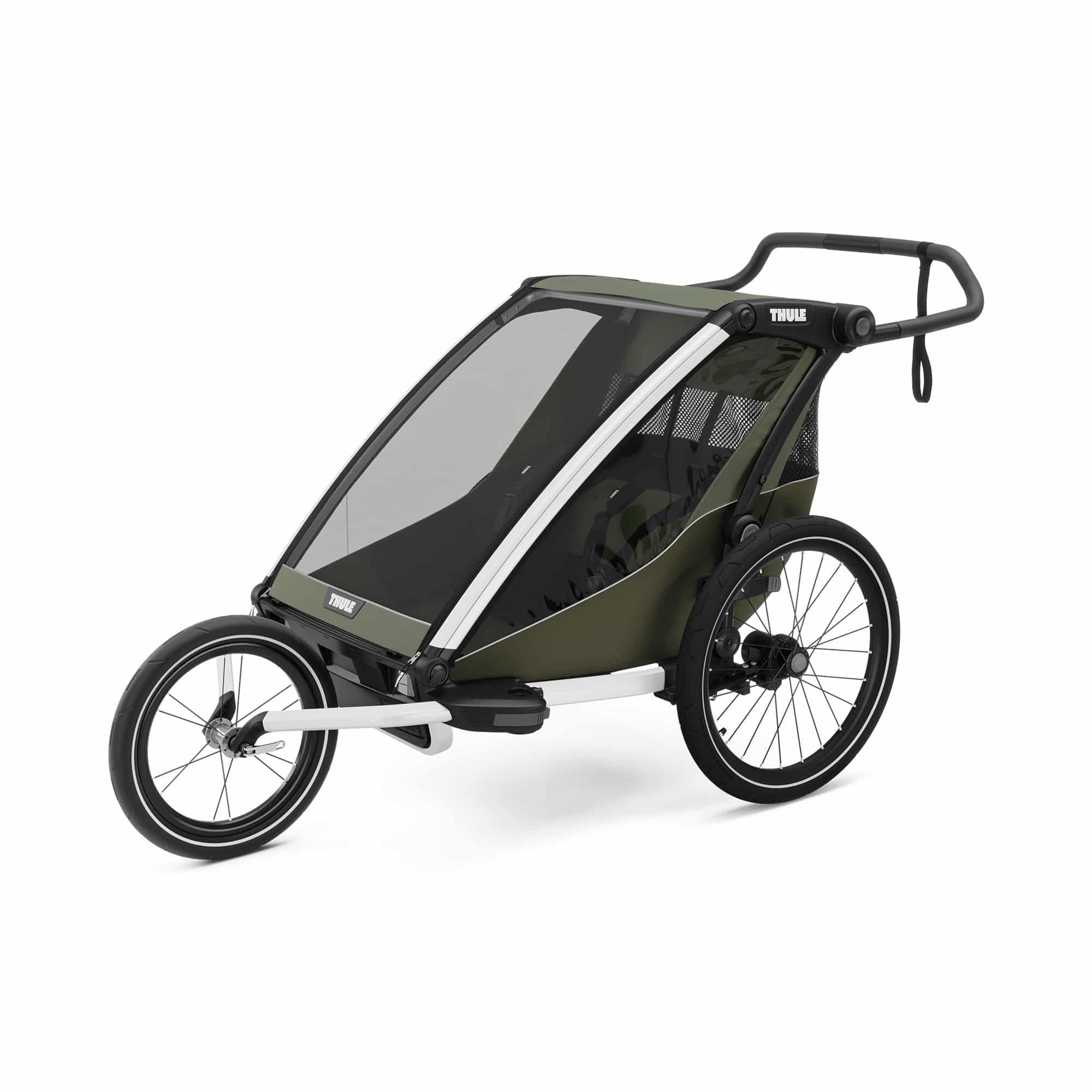 Fahrradanhänger, THULE, Grün – Produktansicht