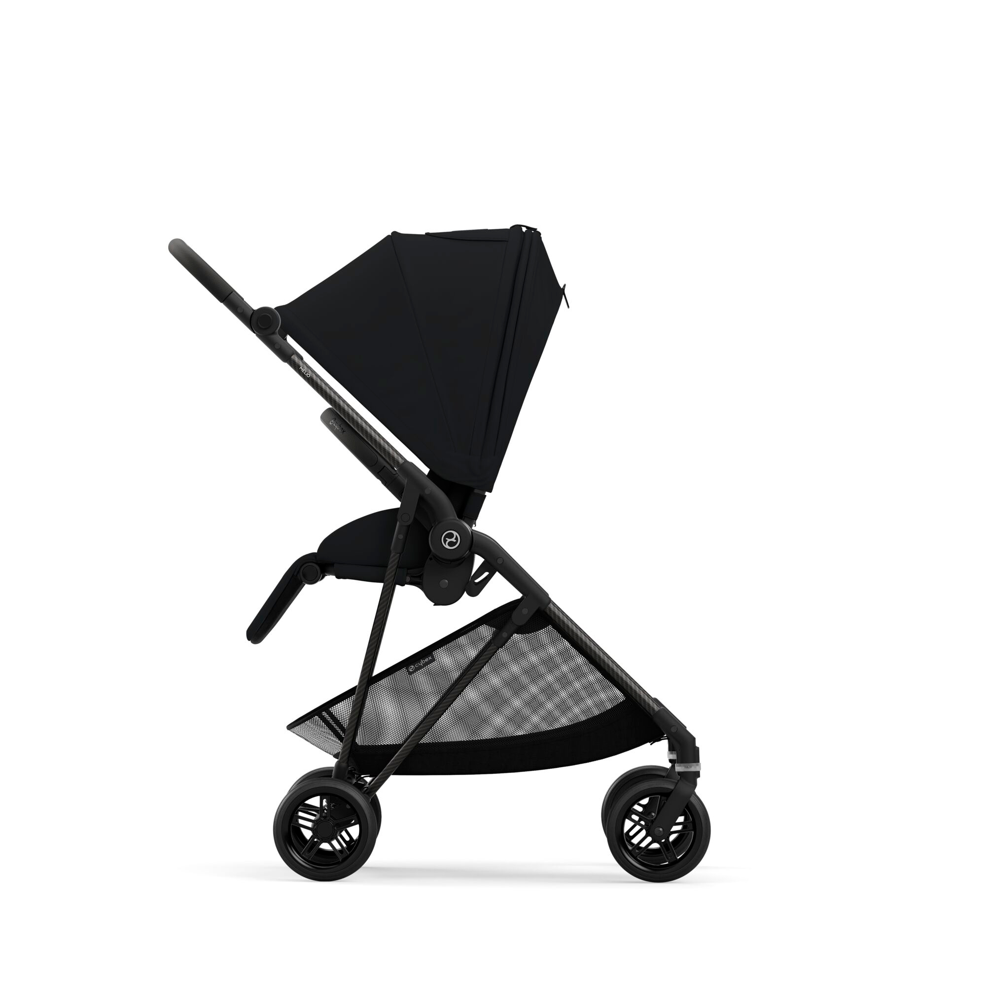Kombi-Kinderwagen, cybex, Schwarz – Produktansicht