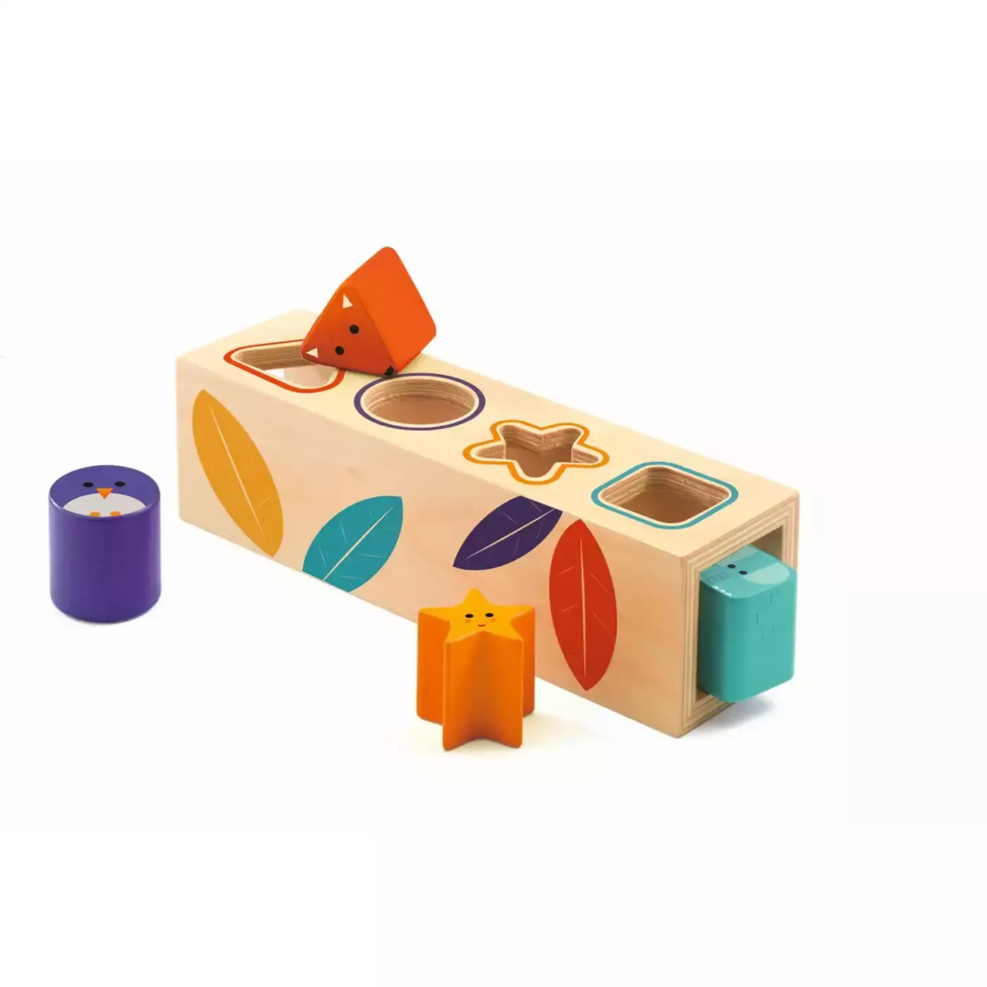 Steckspiel BoitaBasic DJECO Braun 2000577197002 3