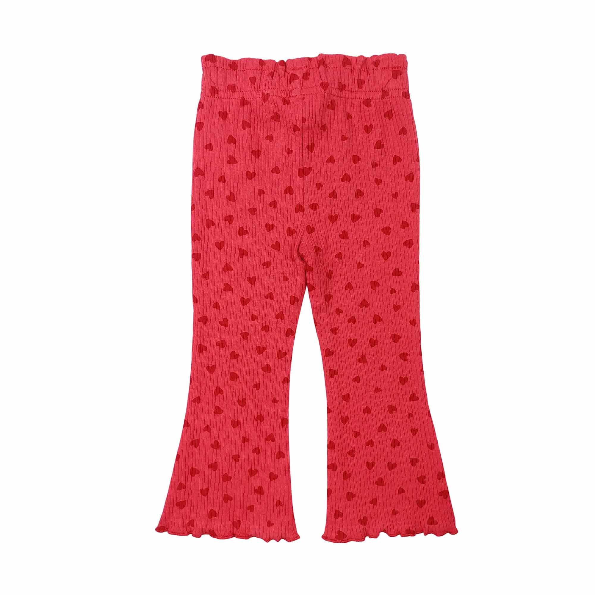 Leggings, LITTLE ONE, Rot – Besonderheit: aus 95% Baumwolle