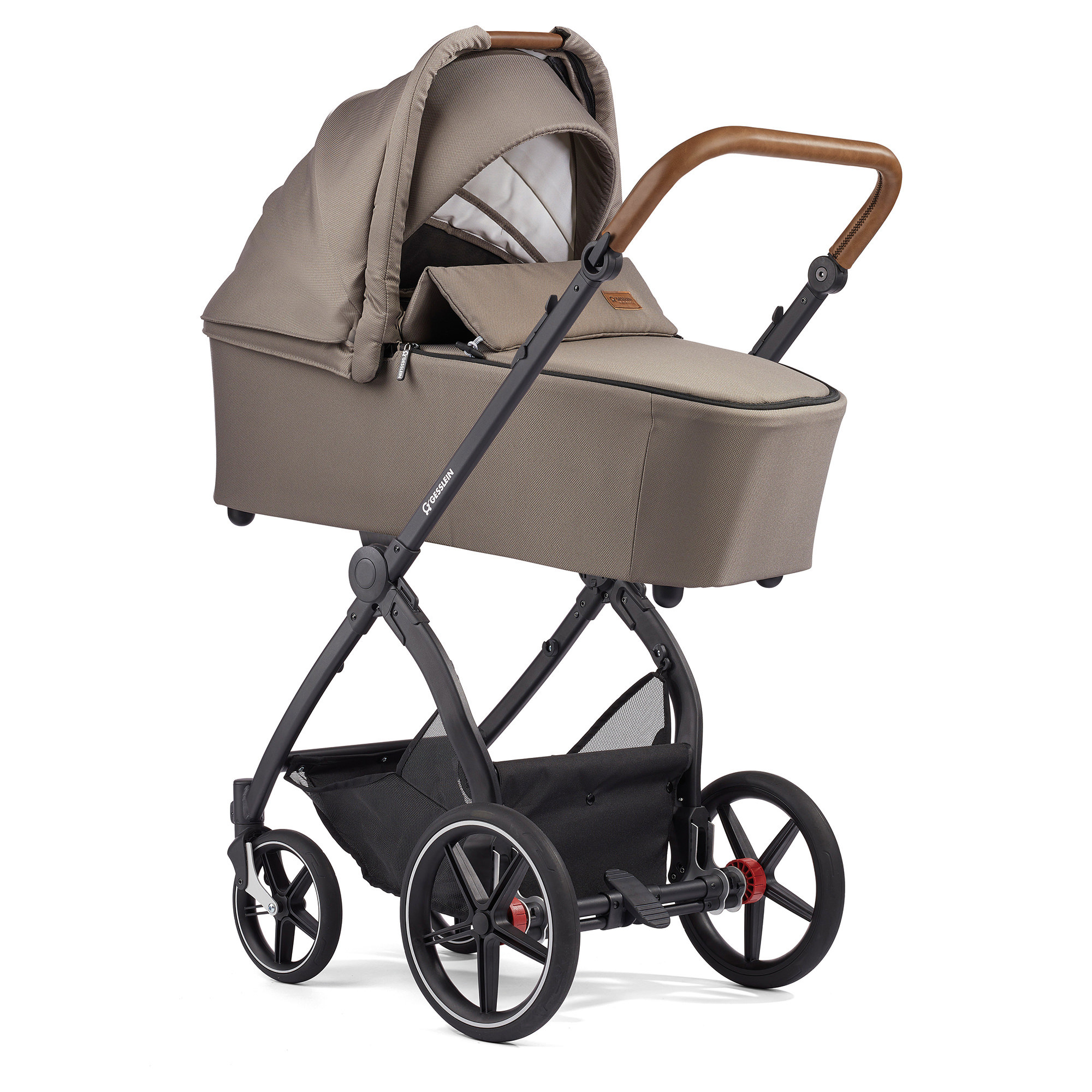 Kombi-Kinderwagen, GESSLEIN, Beige – Produktansicht
