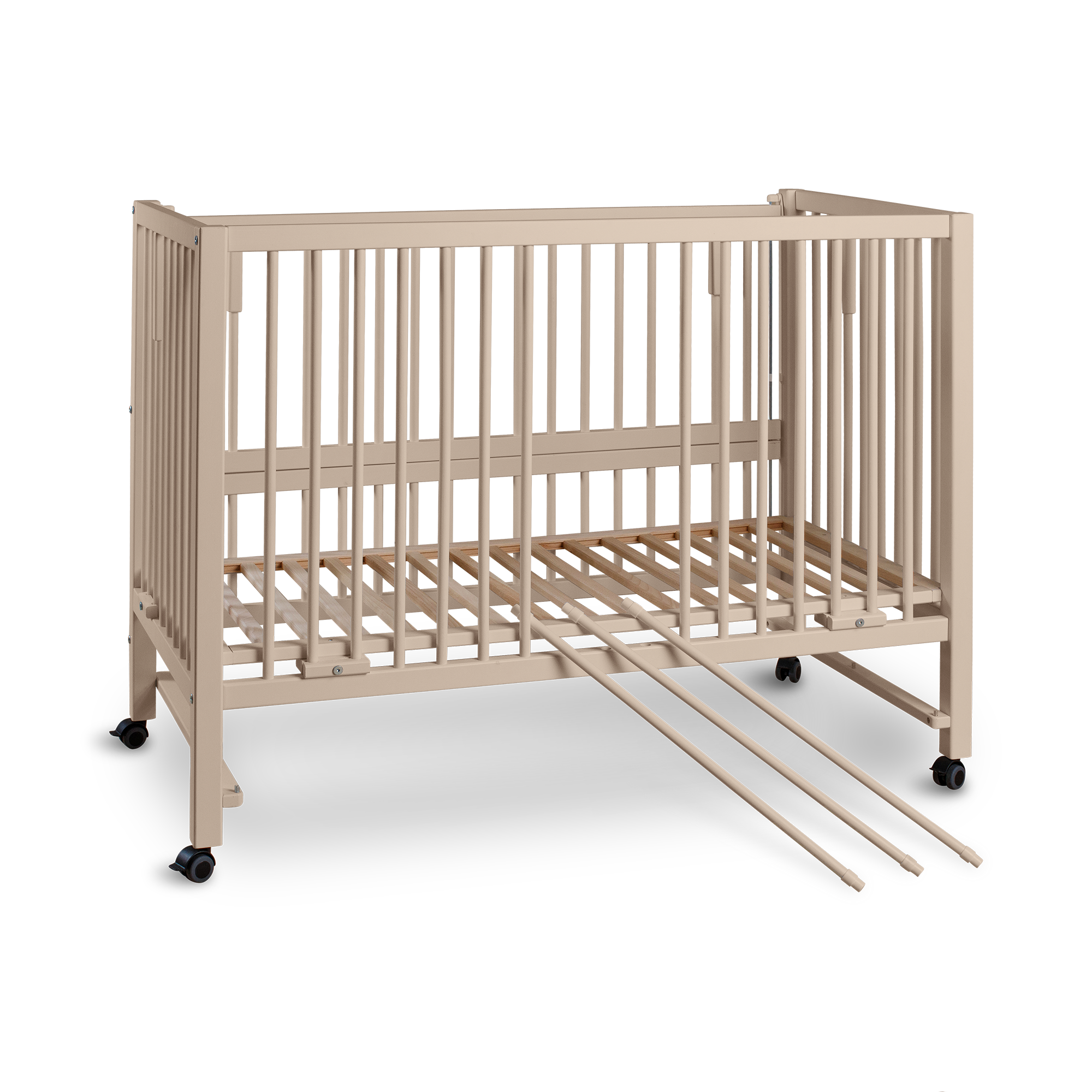 Beistellbetten, tiSsi, Beige – Produktansicht