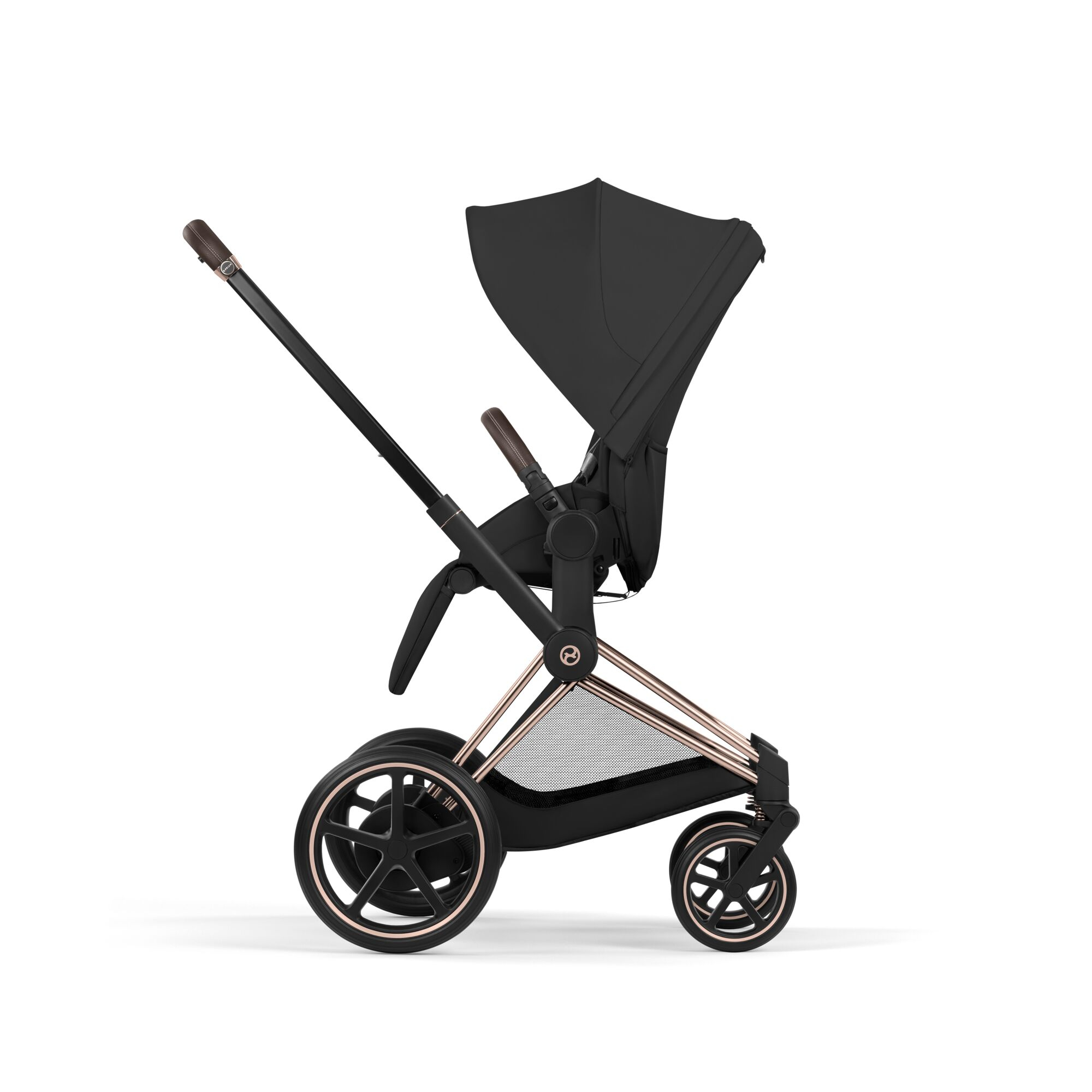 Kombi-Kinderwagen, cybex PLATINUM, Schwarz – Produktansicht